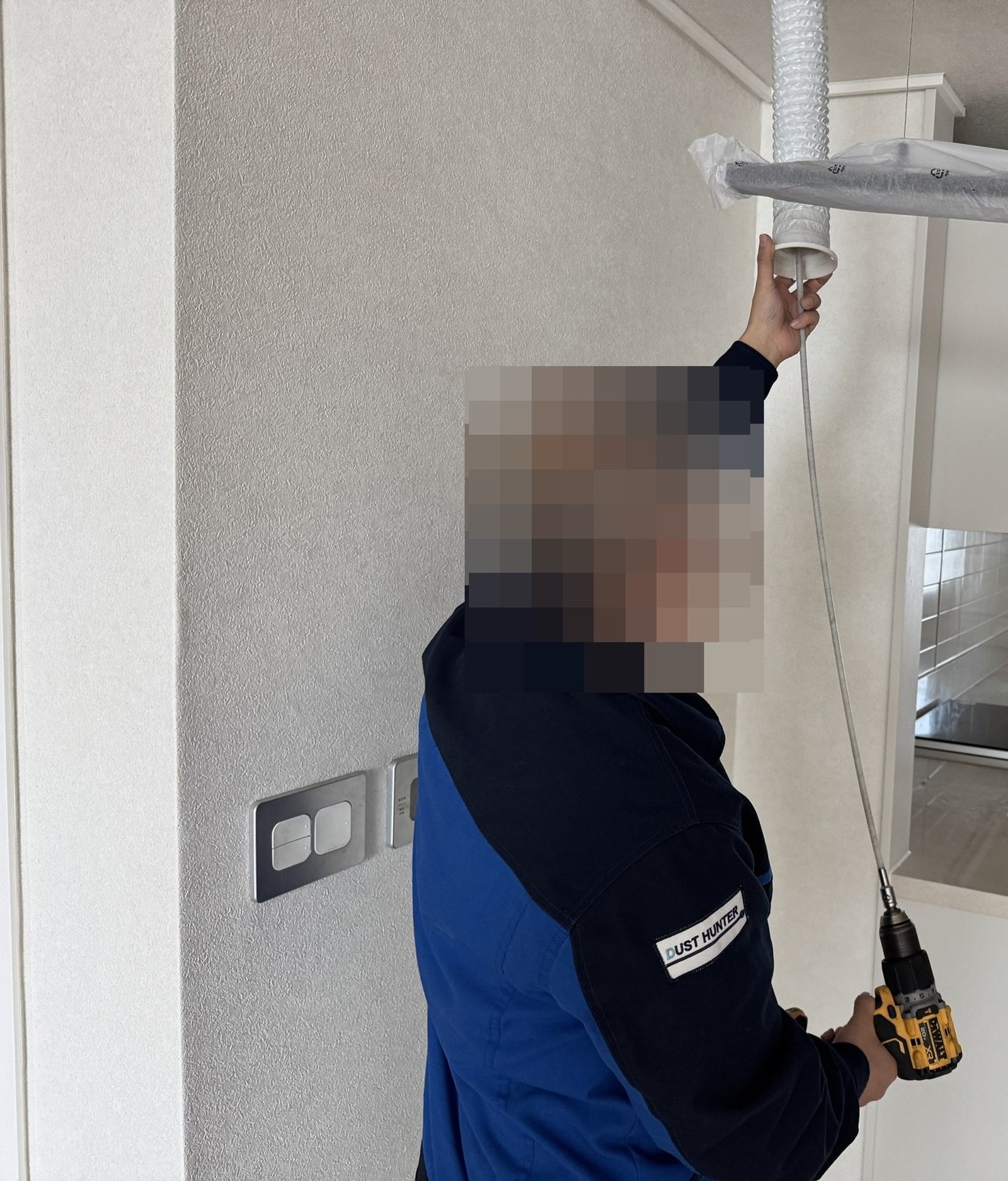 남양주 다산 전열교환기 덕트 브러시 청소 작업