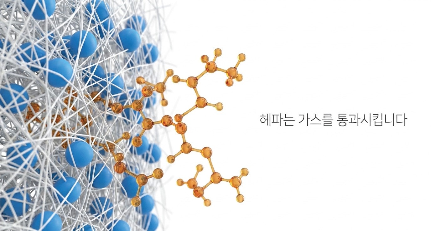헤파필터 초근접 이미지