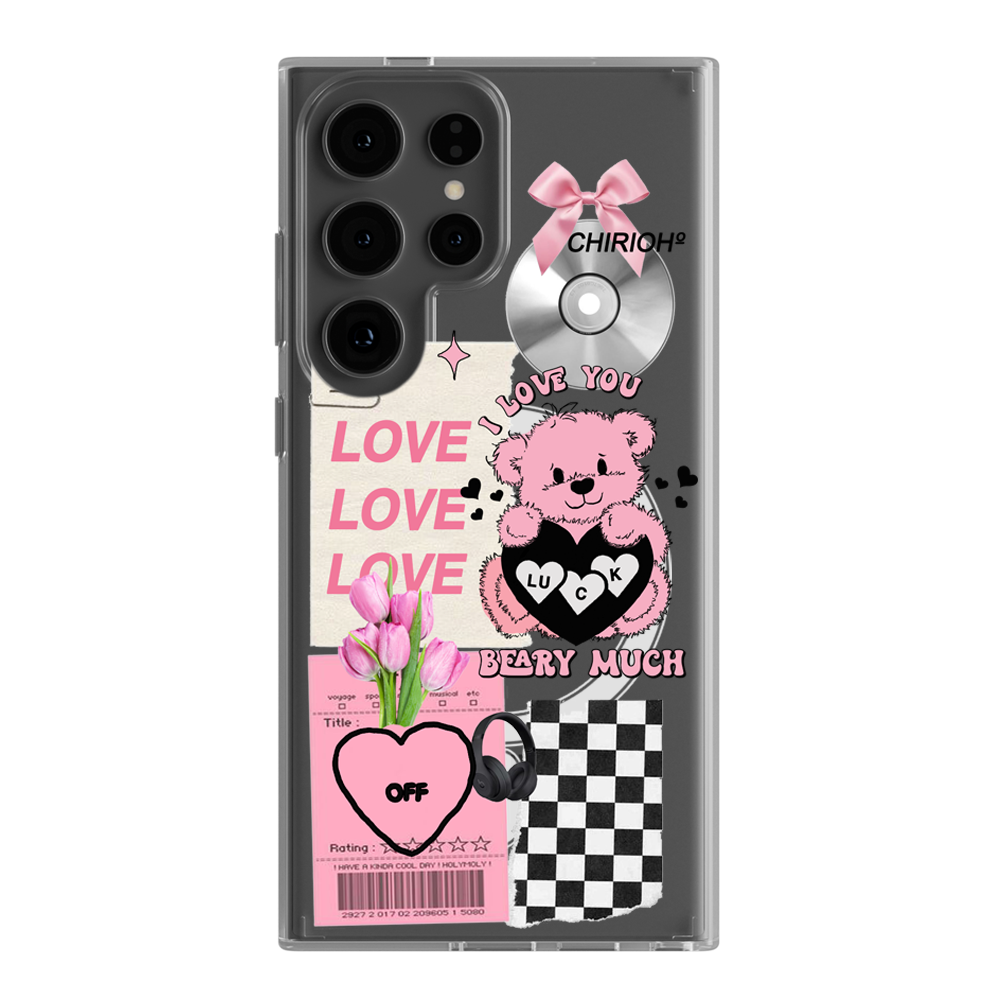pink bear snap daisy magsafe