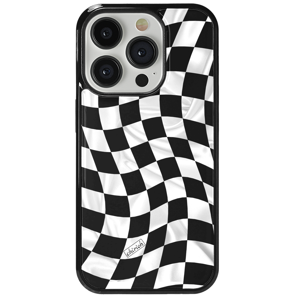 wave checker board