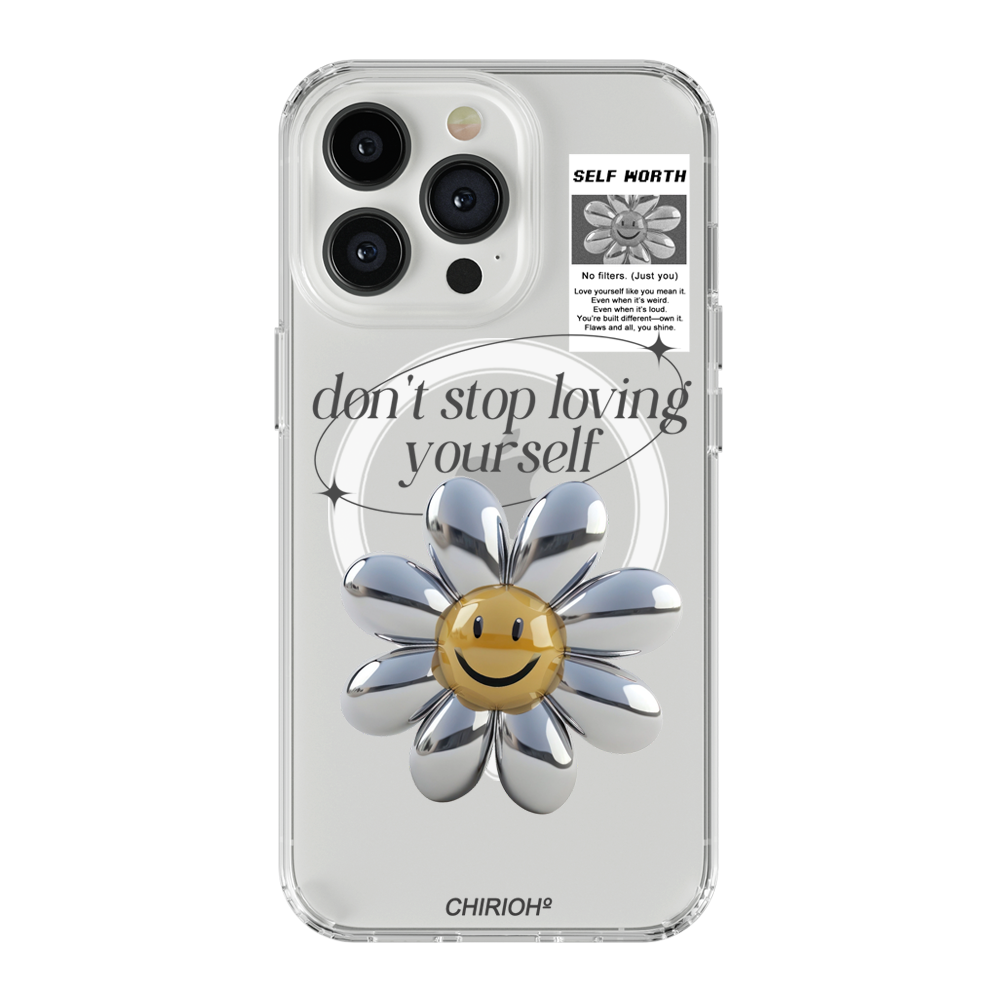 silver balloon daisy magsafe