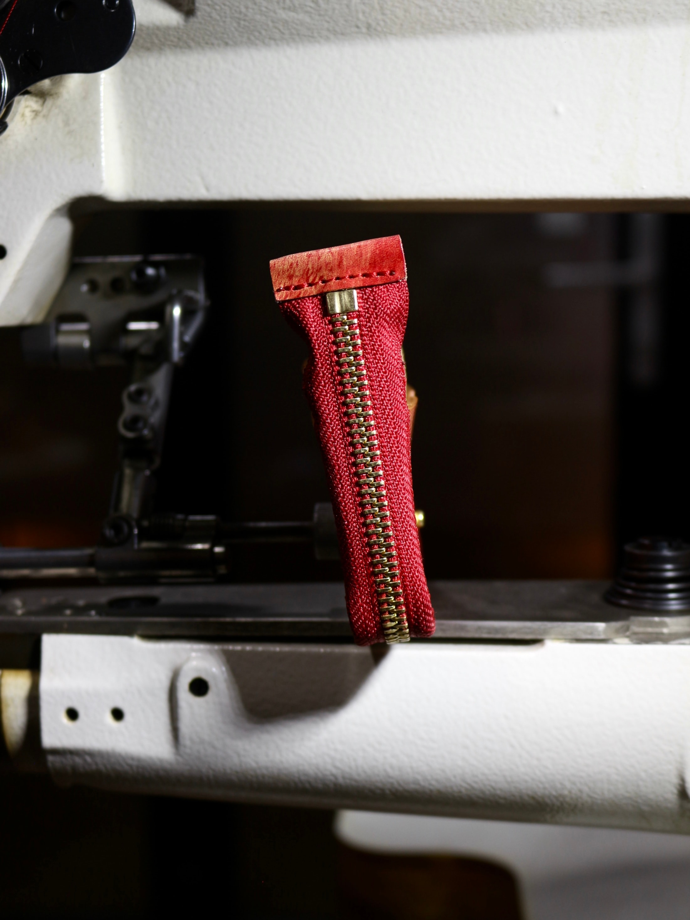 Reverse Constructed Zipper Wallet
