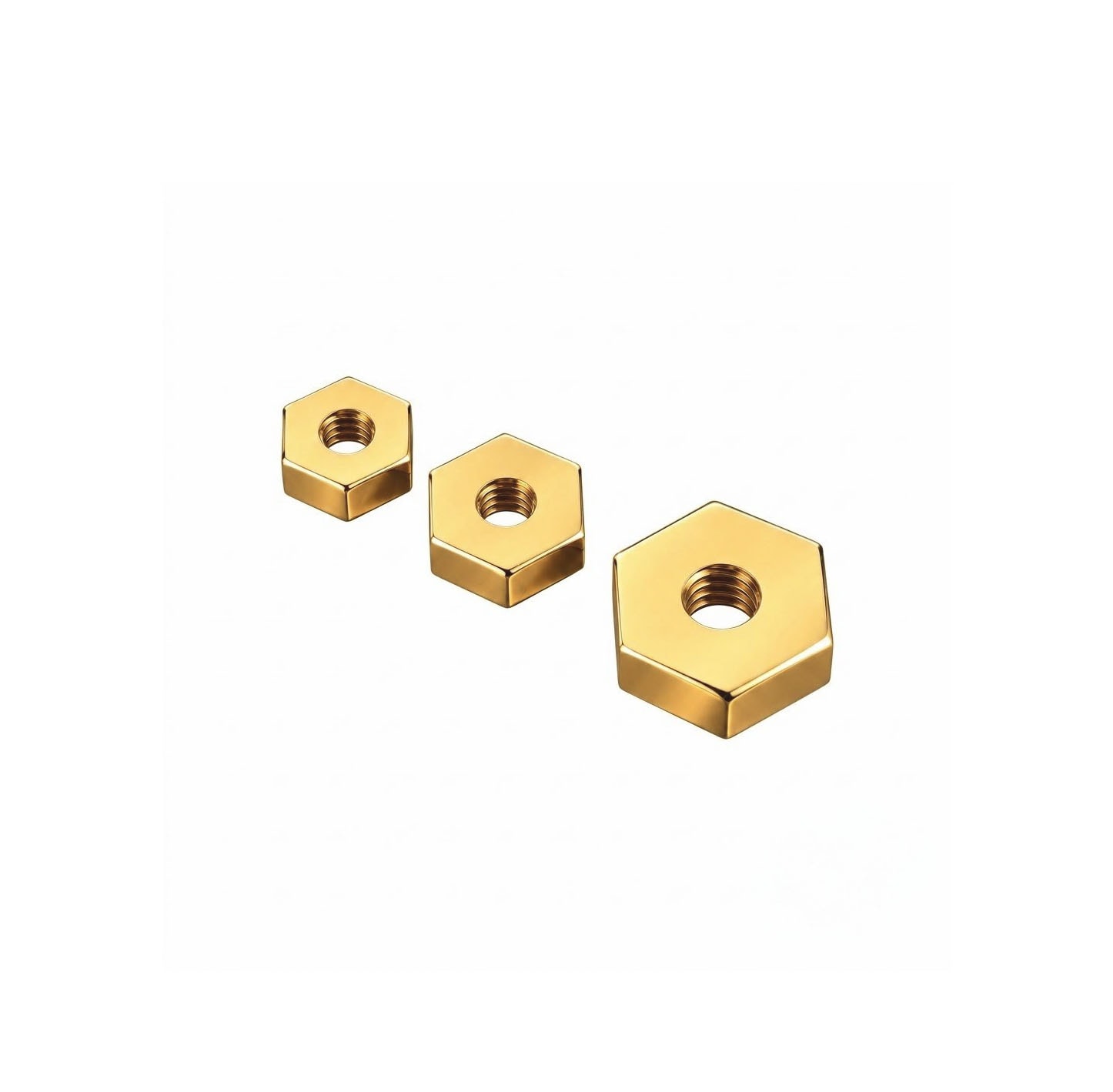 THREAD OBJECTS NUT – PLAIN HEX | Silver925 Genderless Jewelry | AMBERMARINE