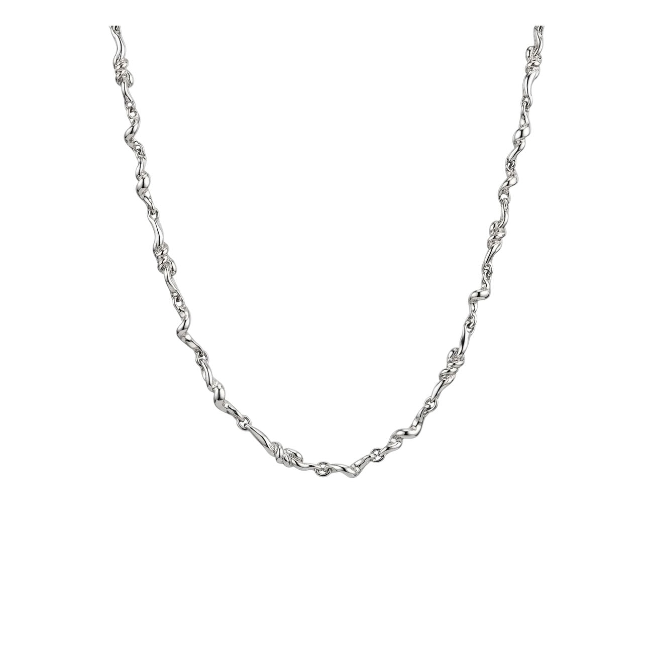NODO FLOW Necklace | Silver925 Genderless Jewelry | AMBERMARINE