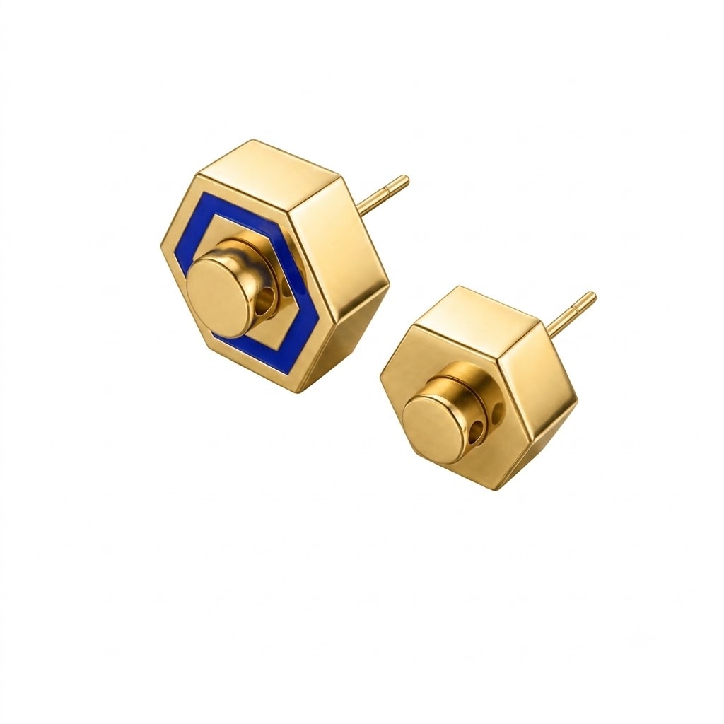 THREAD CORE Earring | Silver925 Genderless Jewelry | AMBERMARINE