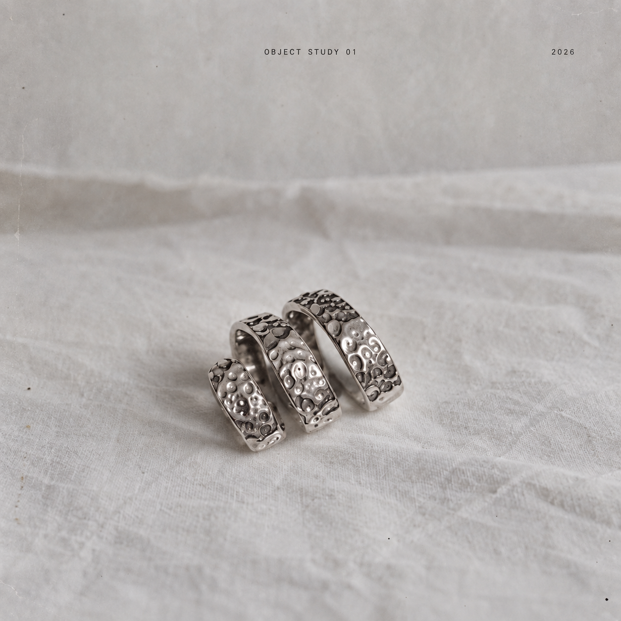 STRATA RING | Silver925 Genderless Jewelry | AMBERMARINE