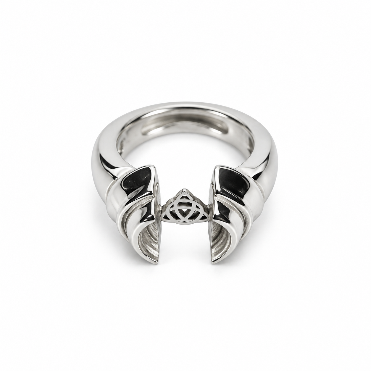TRIQUETRA Pinky Ring | Silver925 Genderless Jewelry | AMBERMARINE