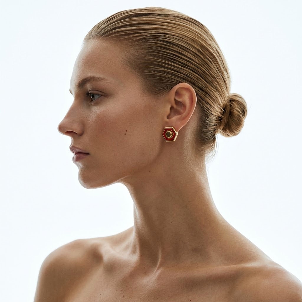THREAD CORE Earring | Silver925 Genderless Jewelry | AMBERMARINE