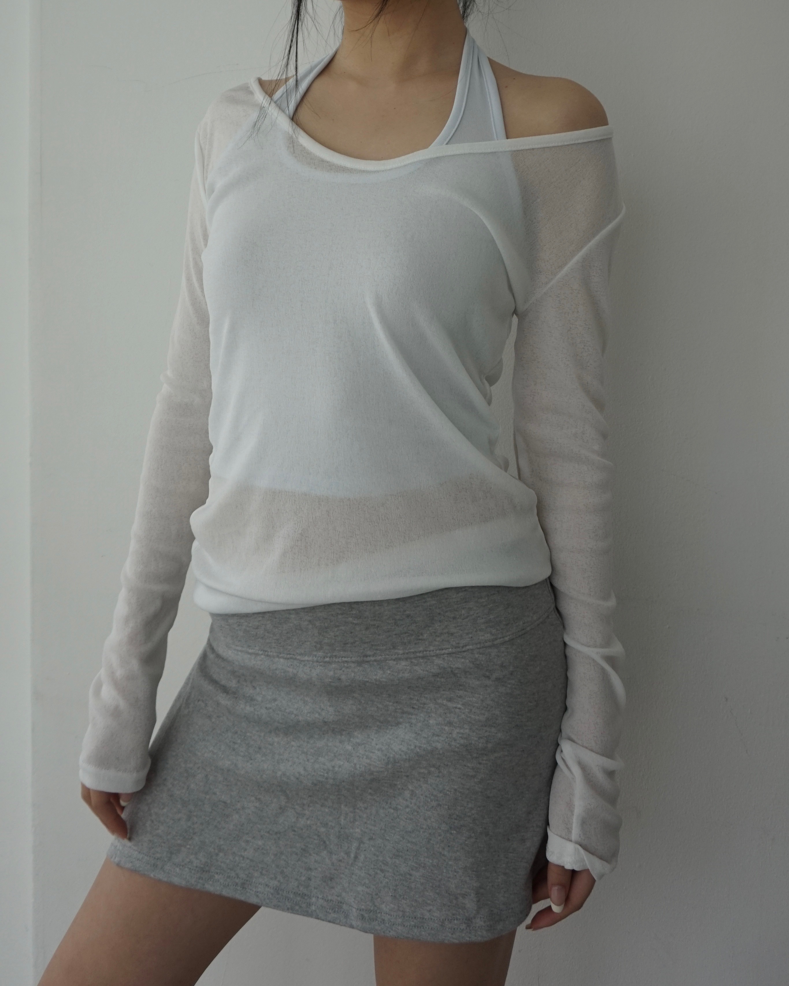 Hater mesh knit set