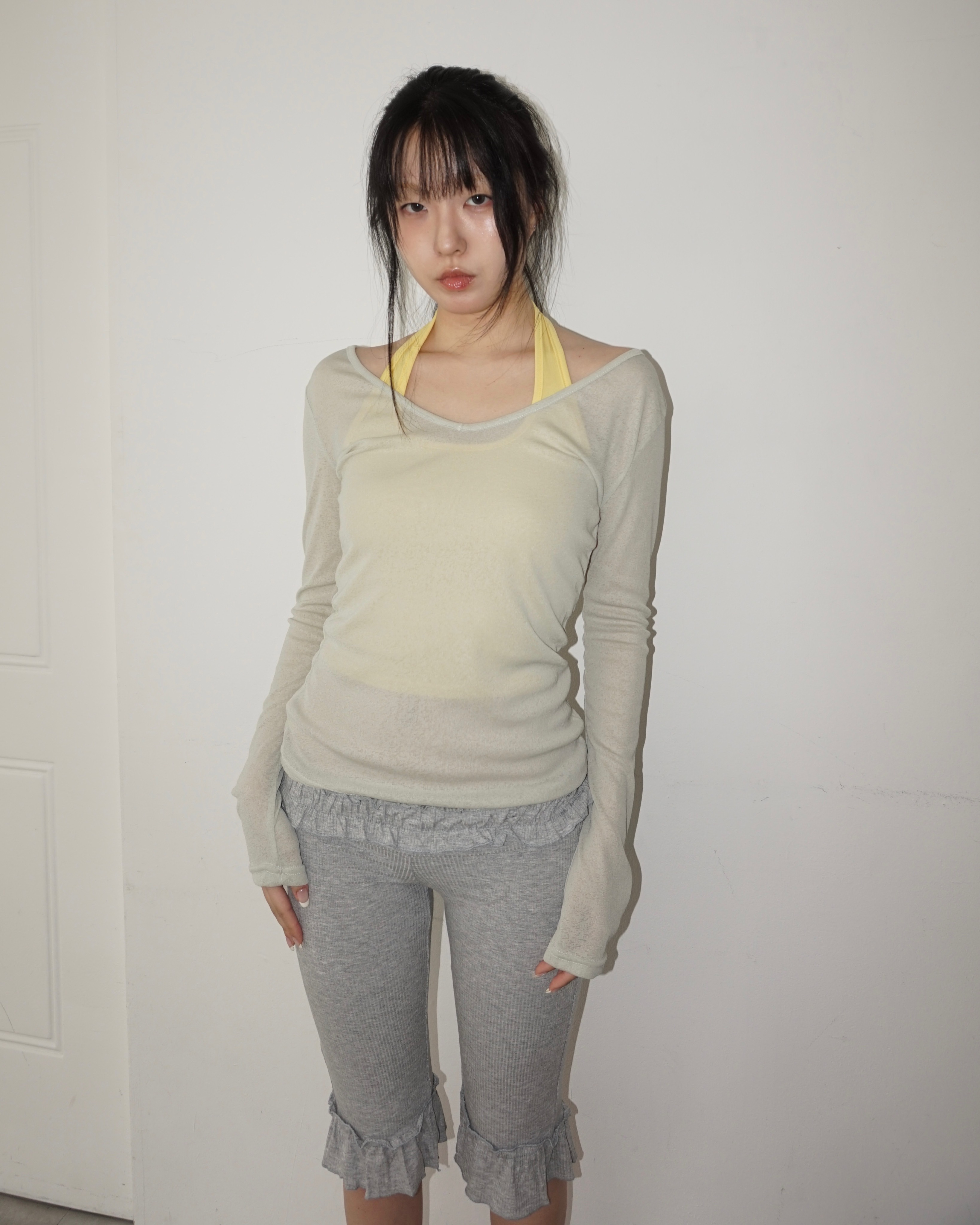 Hater mesh knit set