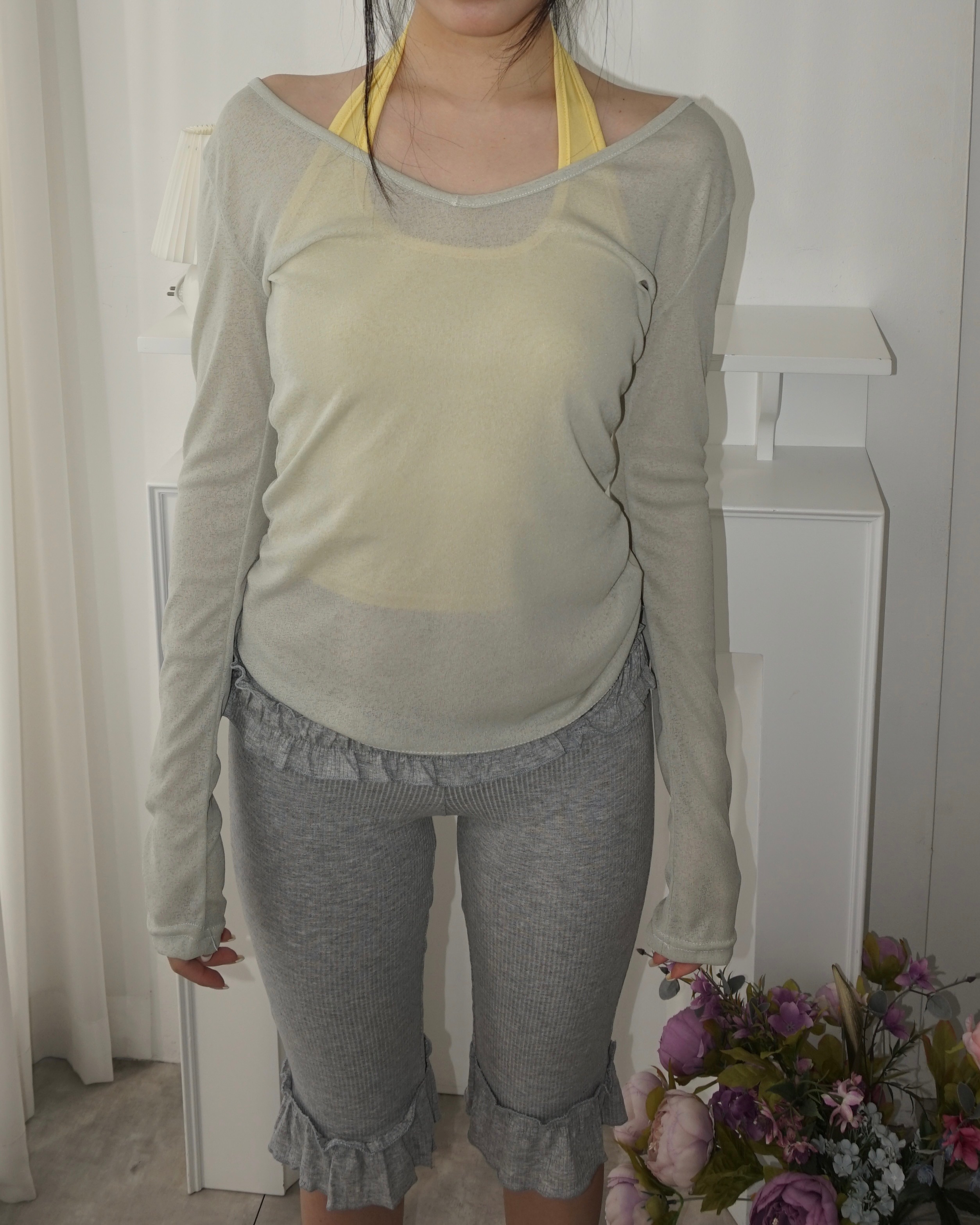 Hater mesh knit set