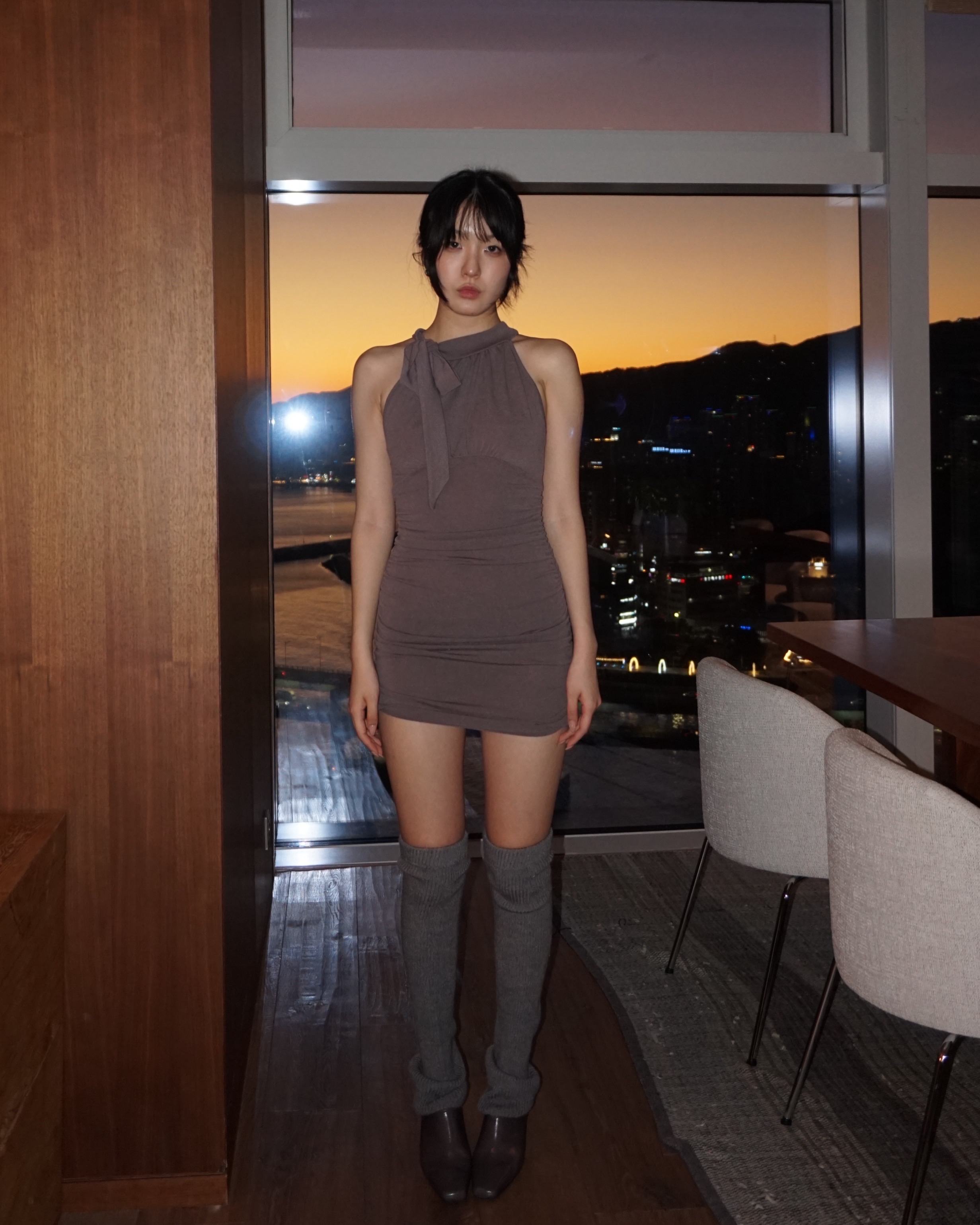 Over knee leg warmers