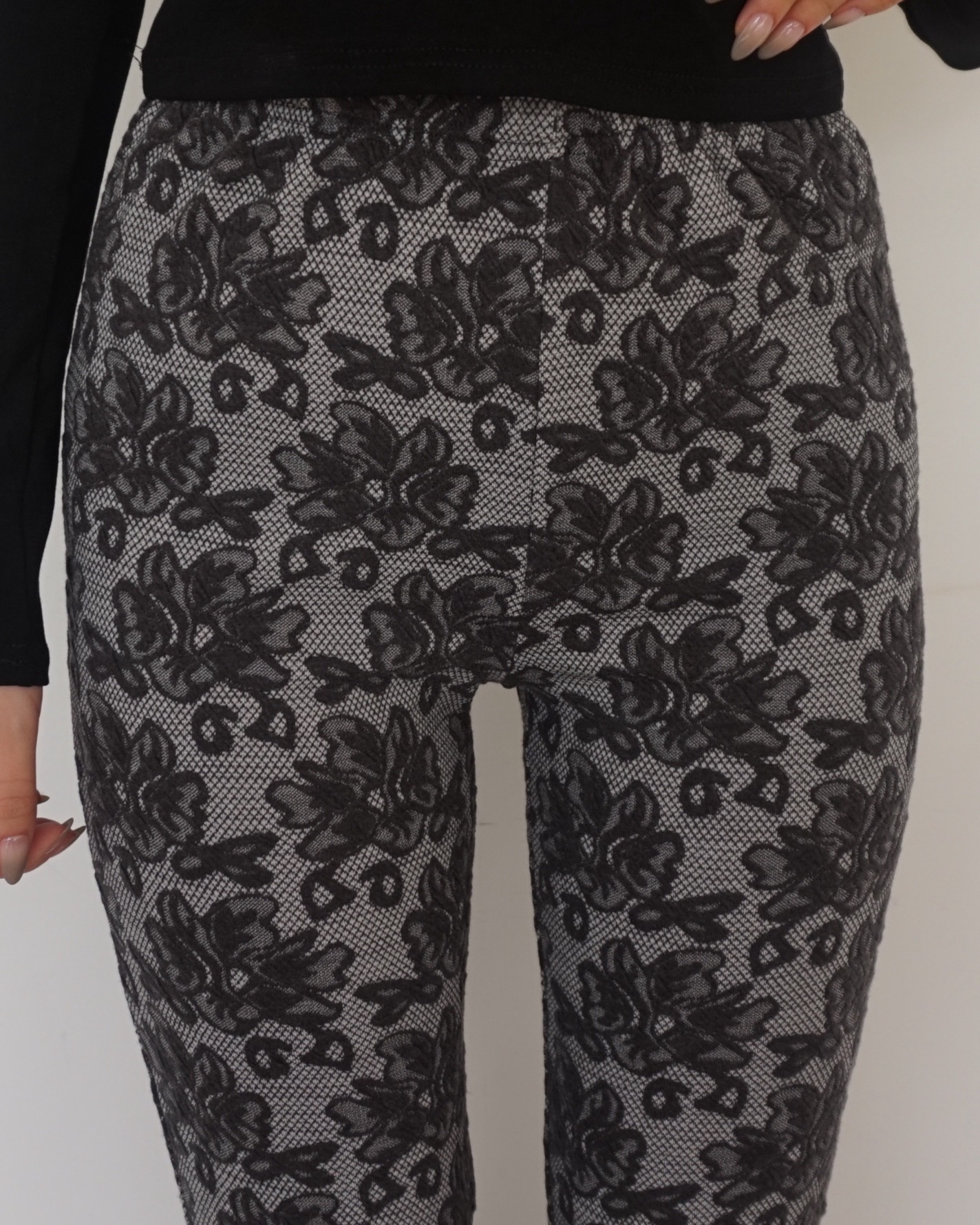 Rose boot-cut pants