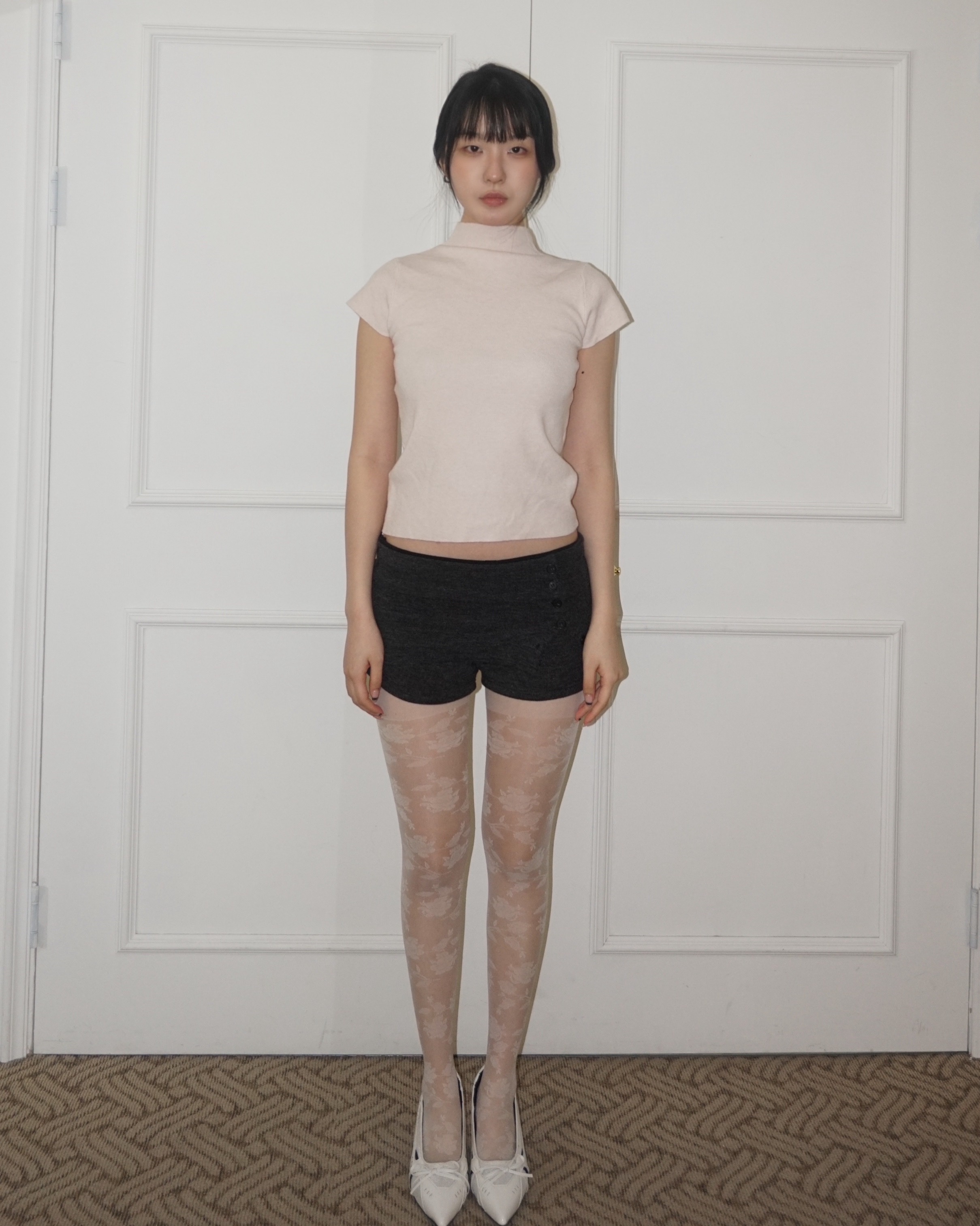 Folding button shorts