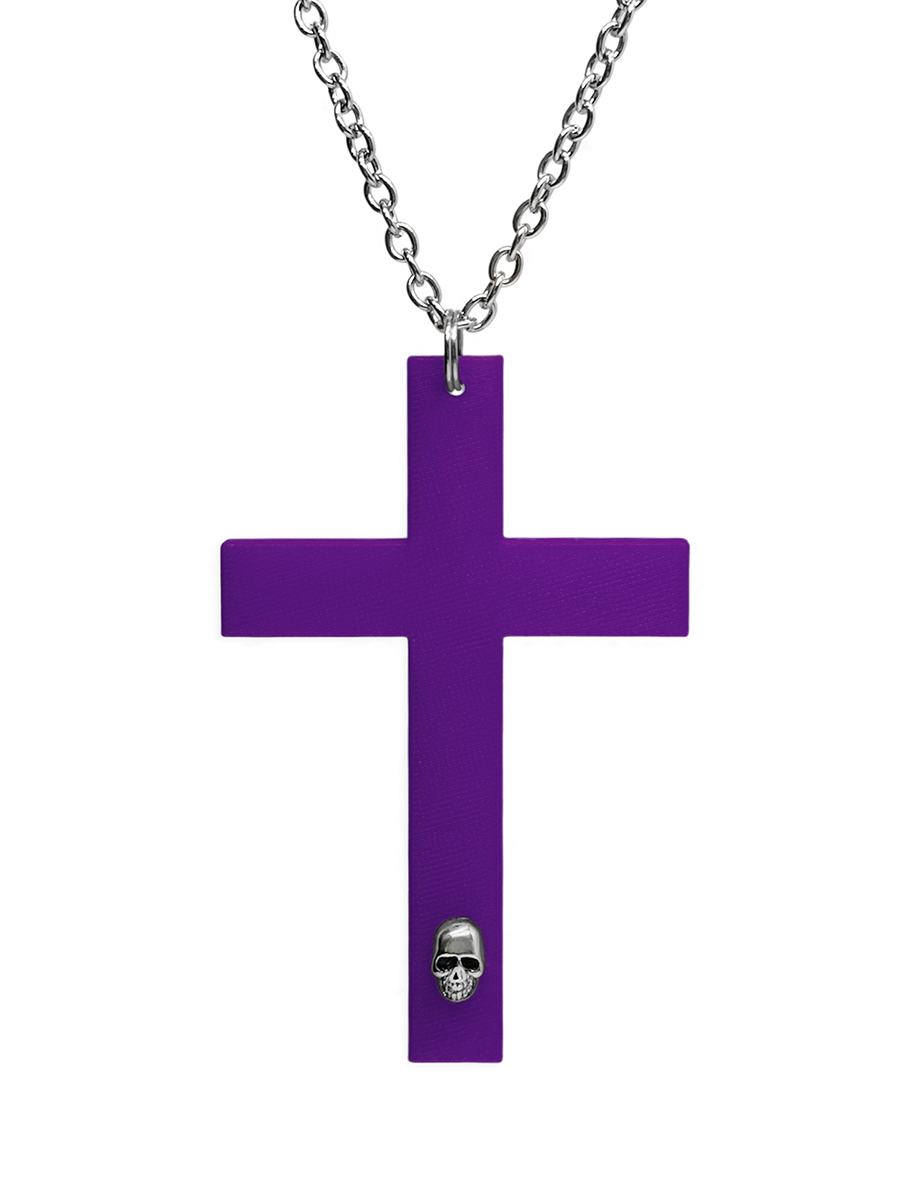Signature Big Cross - Purple