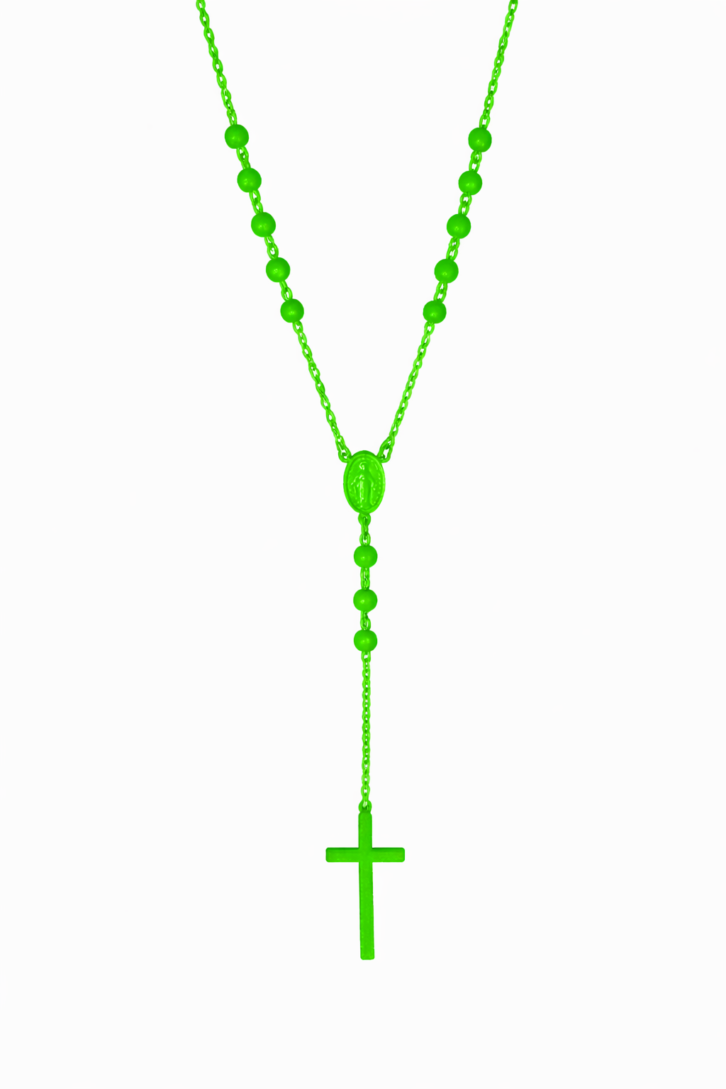 Glow Rosary - Neon Green