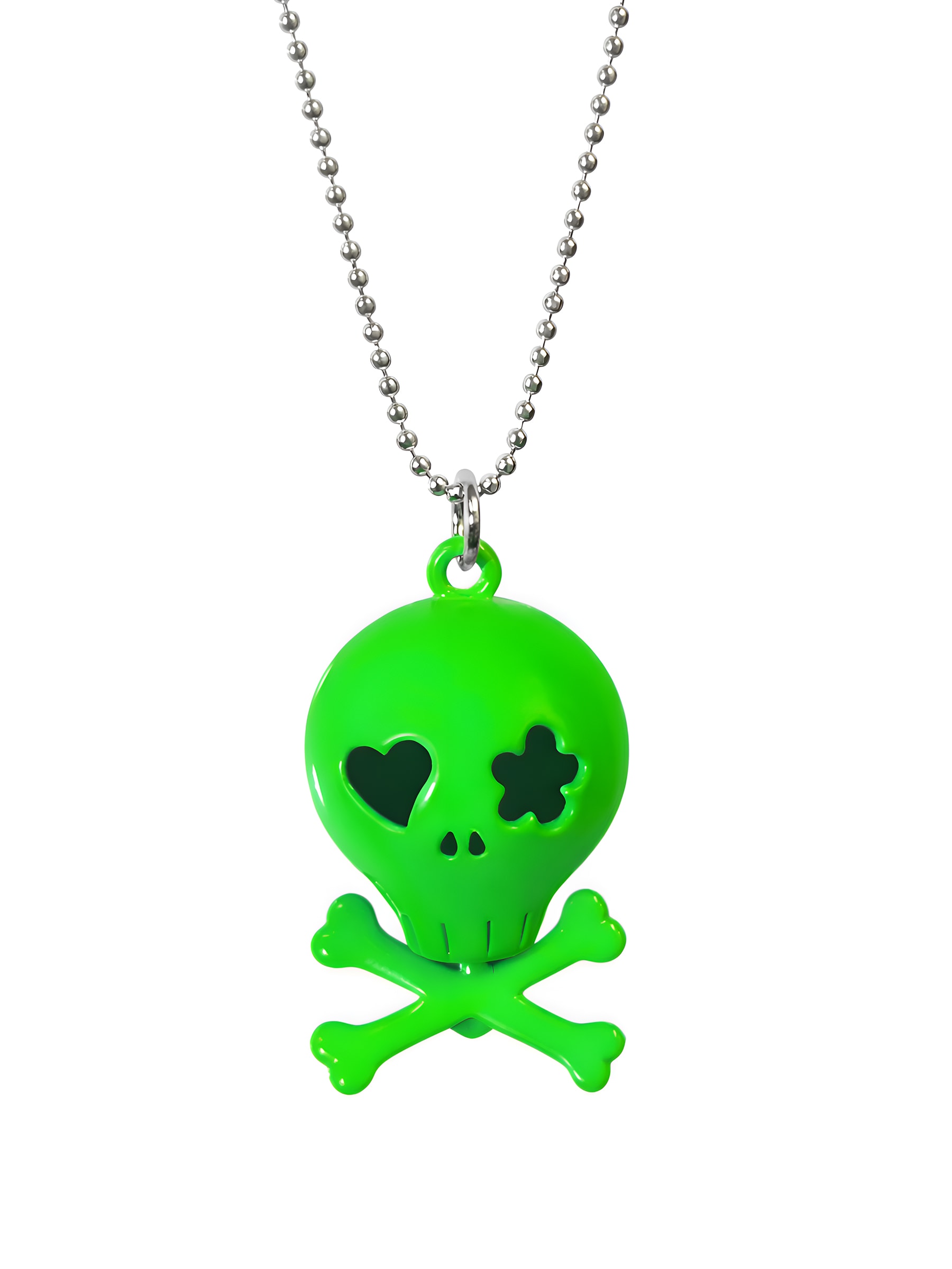Kitsch Skull - Neon Green