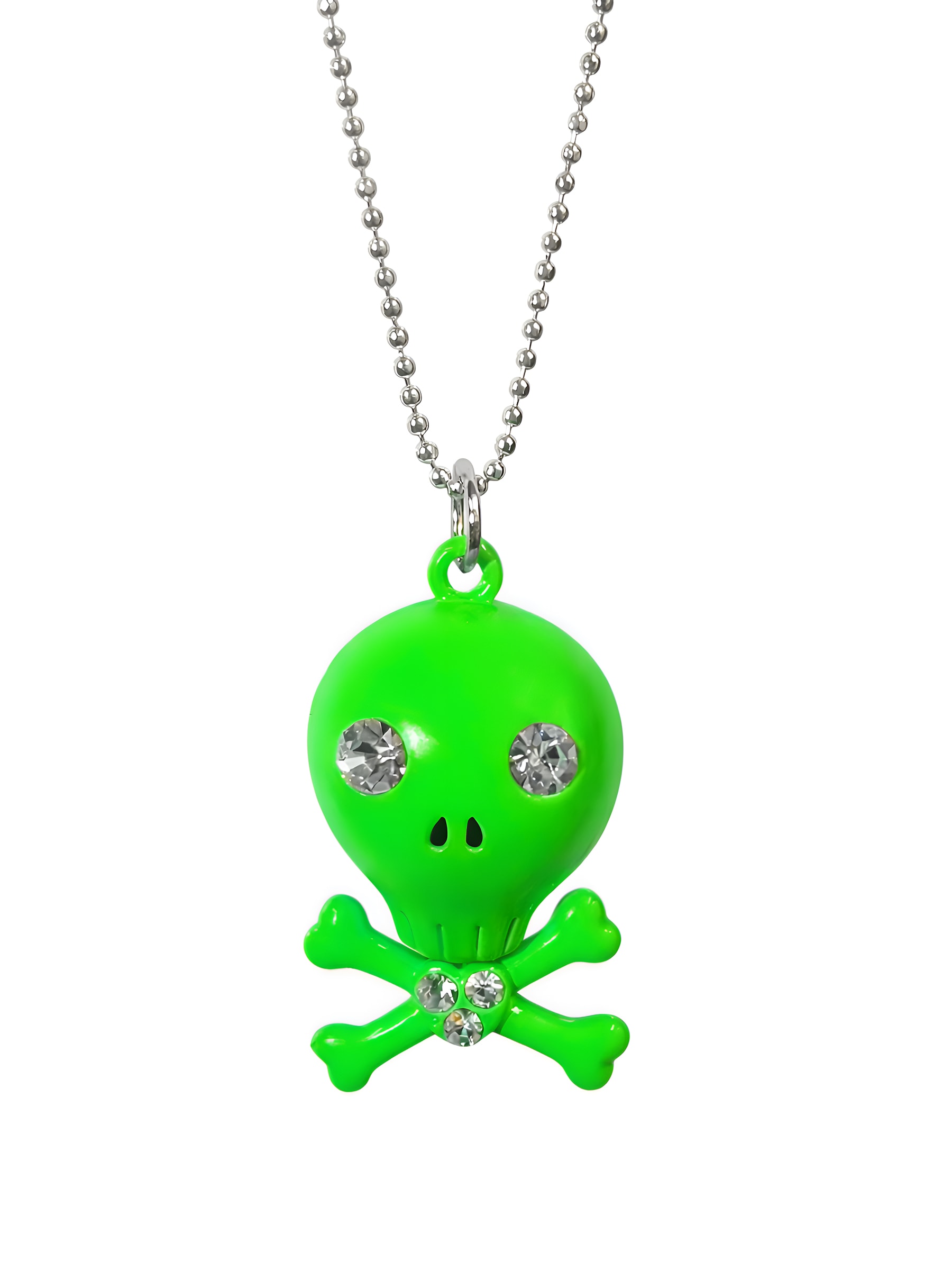 Kitsch Skull - Neon Green