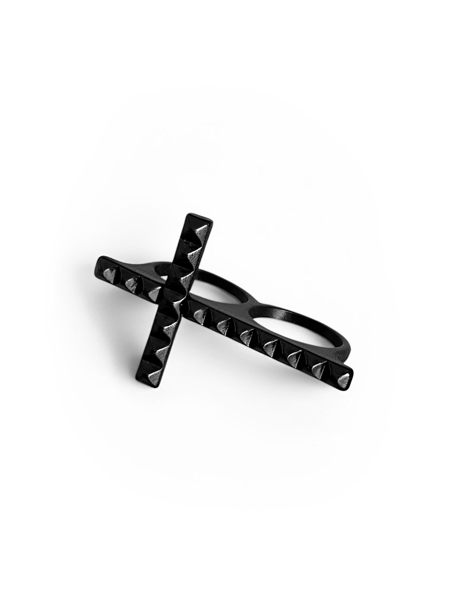 Double Stud - Black