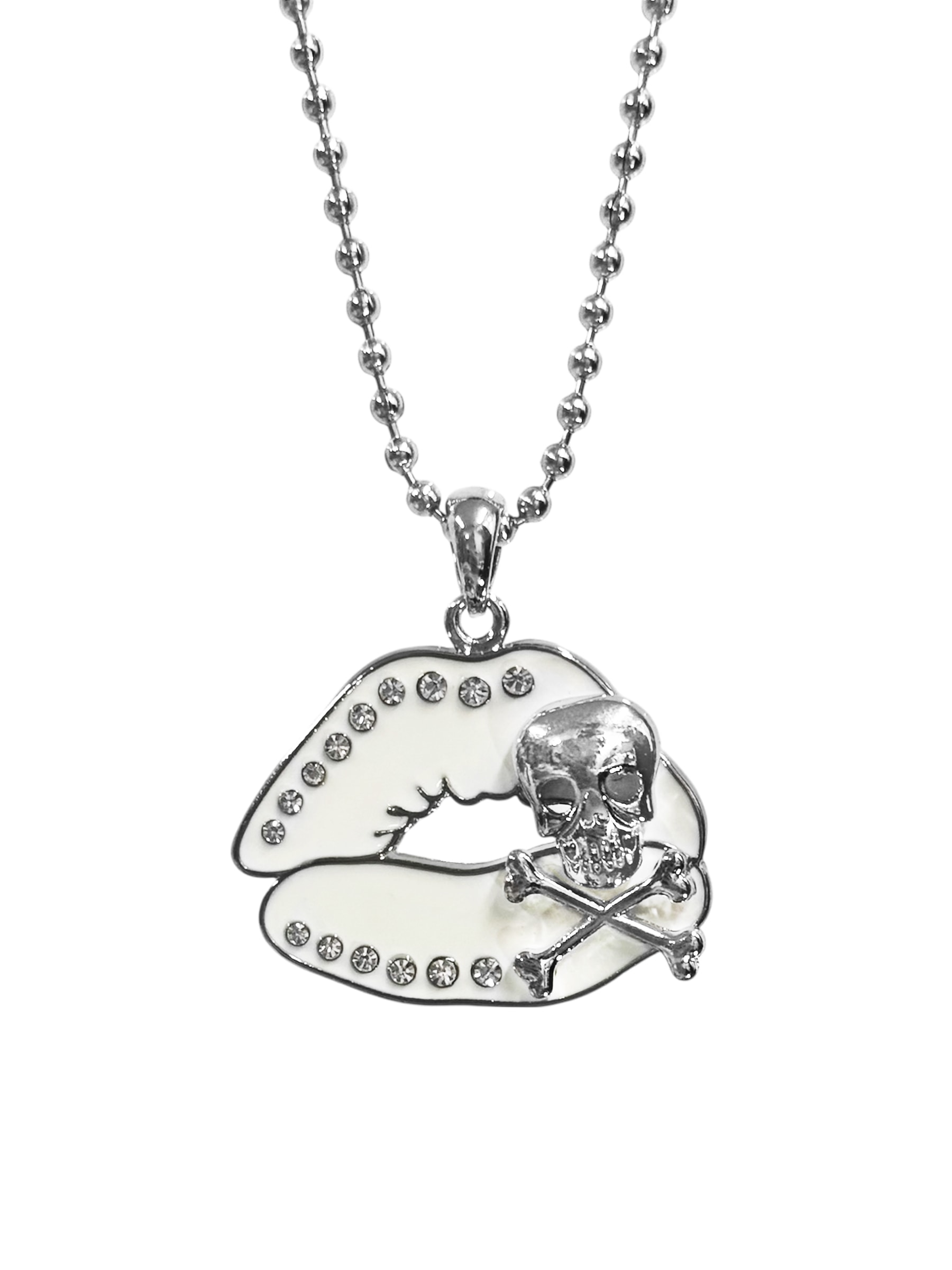 Skull Kiss - White