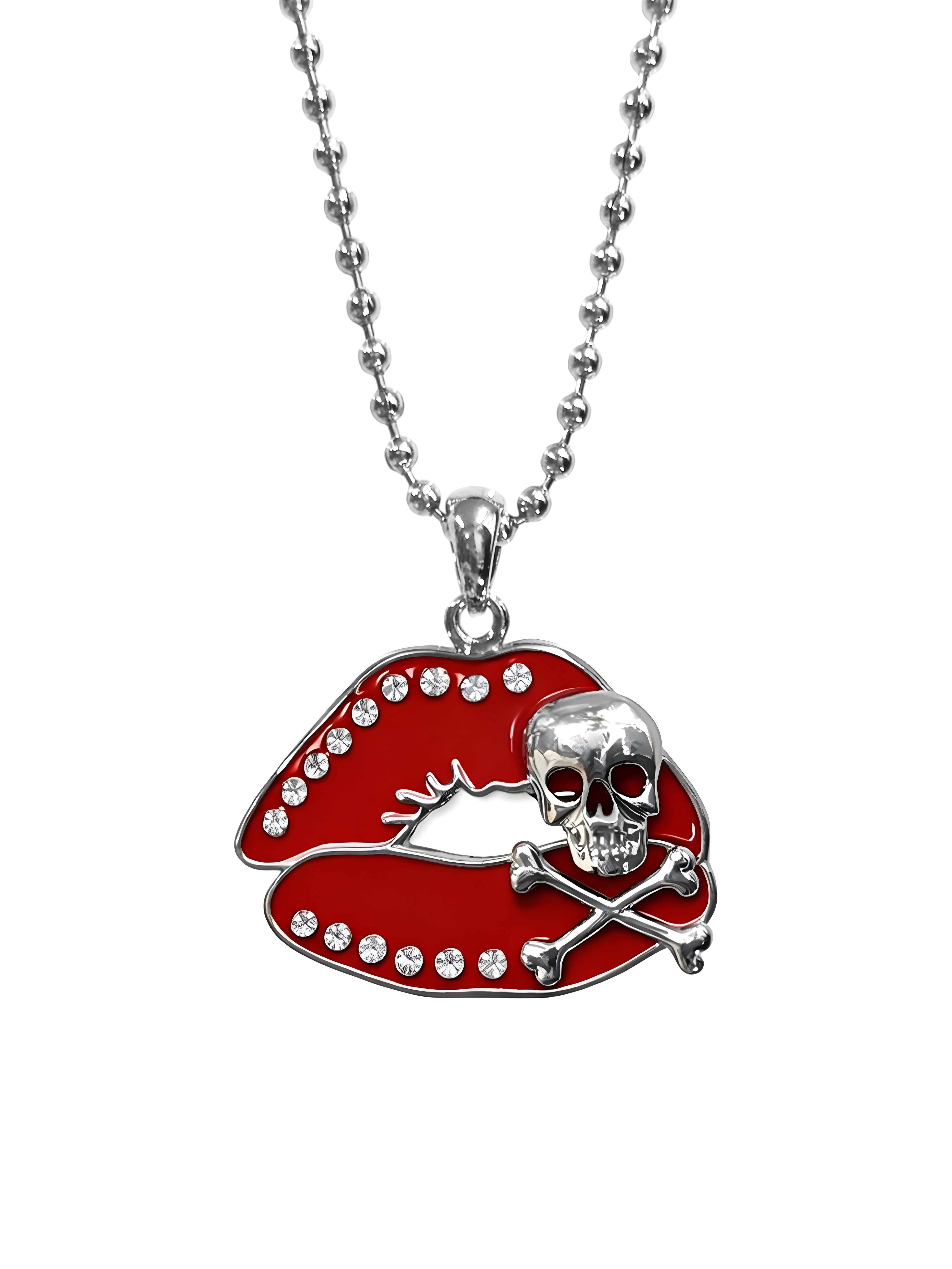 Skull Kiss - Red