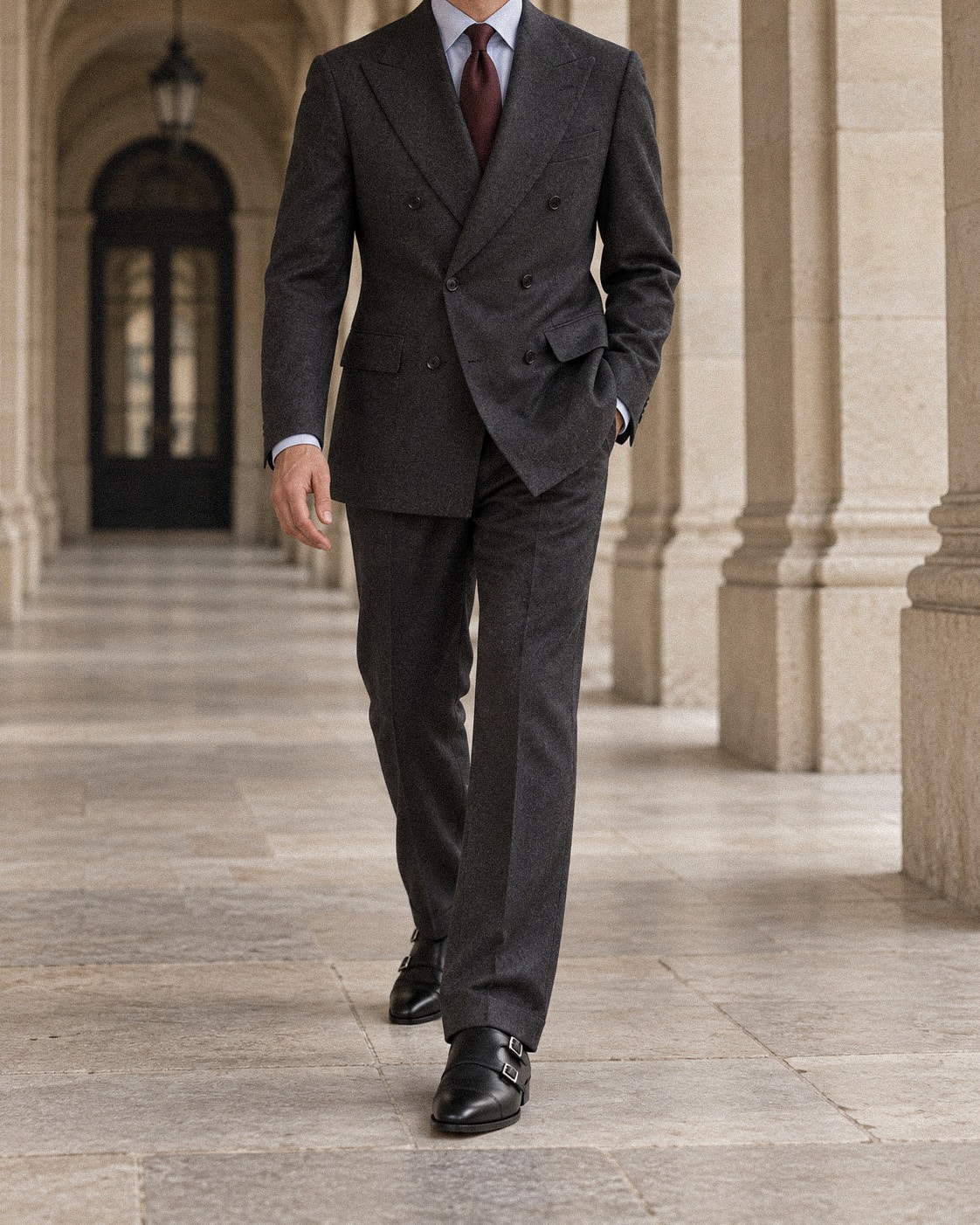 Ardor Monk-strap #1003 [Black]