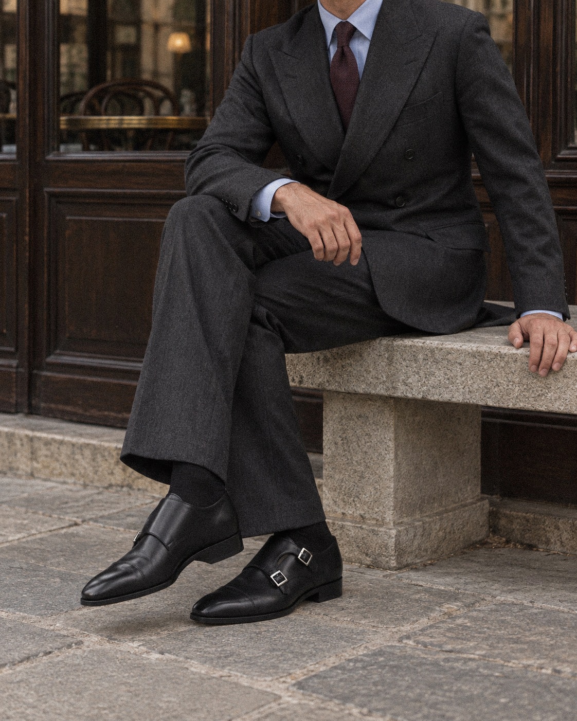 Ardor Monk-strap #1003 [Black]
