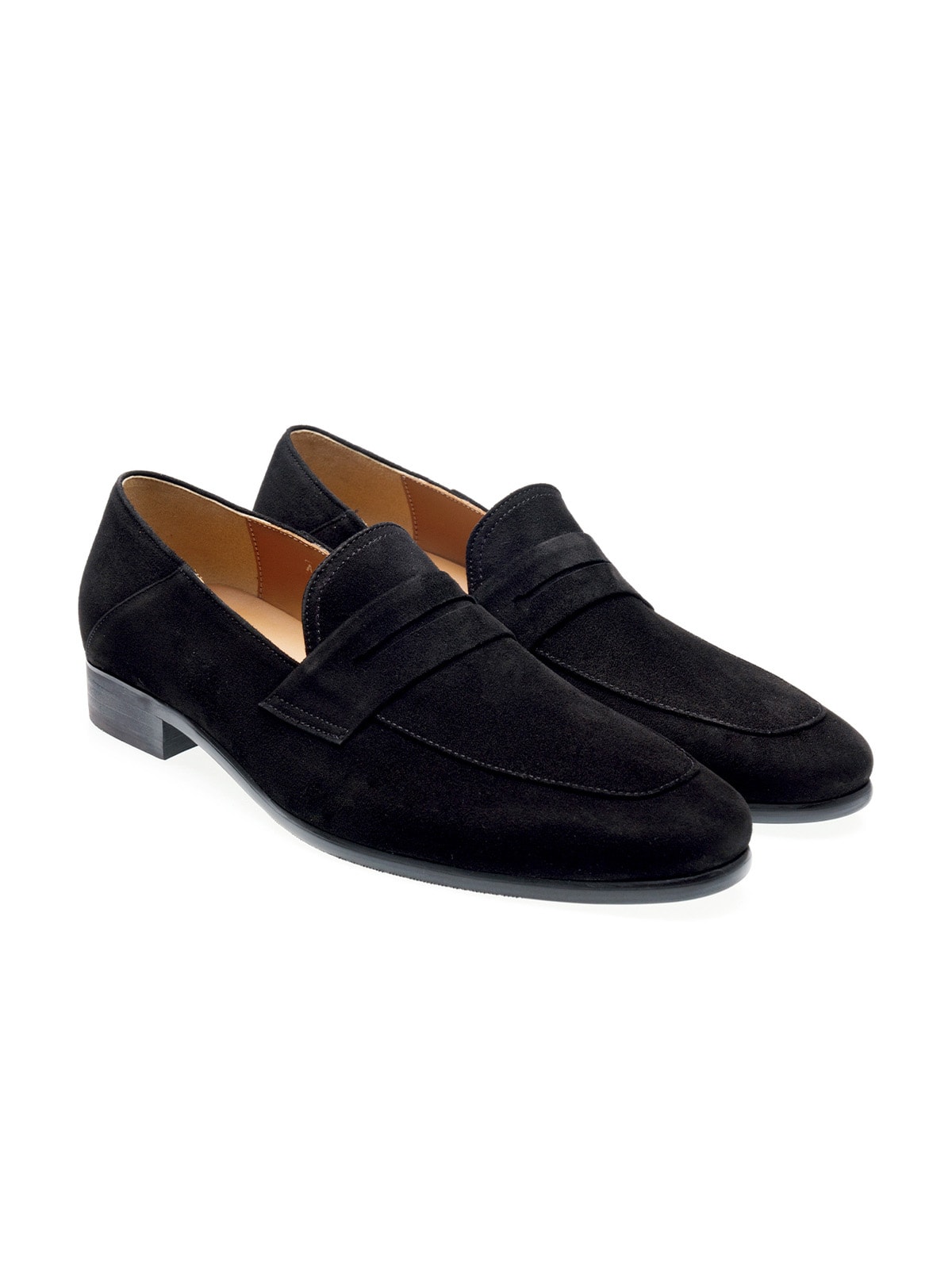 Luce Penny Loafers #027 [Black suede]