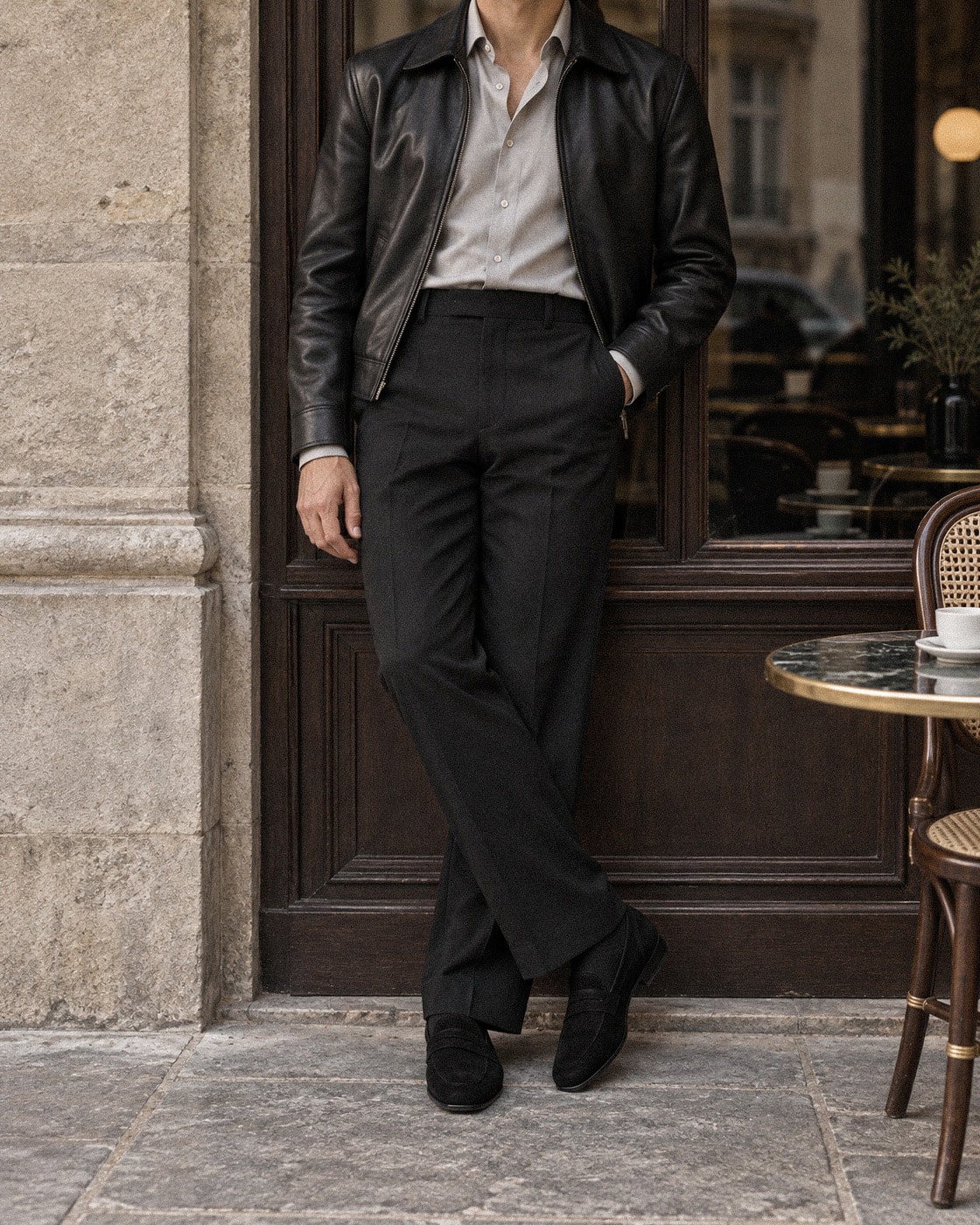 Luce Penny Loafers #027 [Black suede]