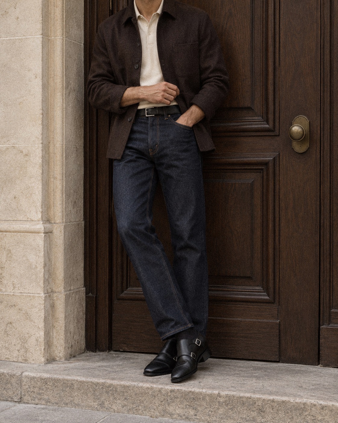 Ardor Monk-strap #1003 [Black]