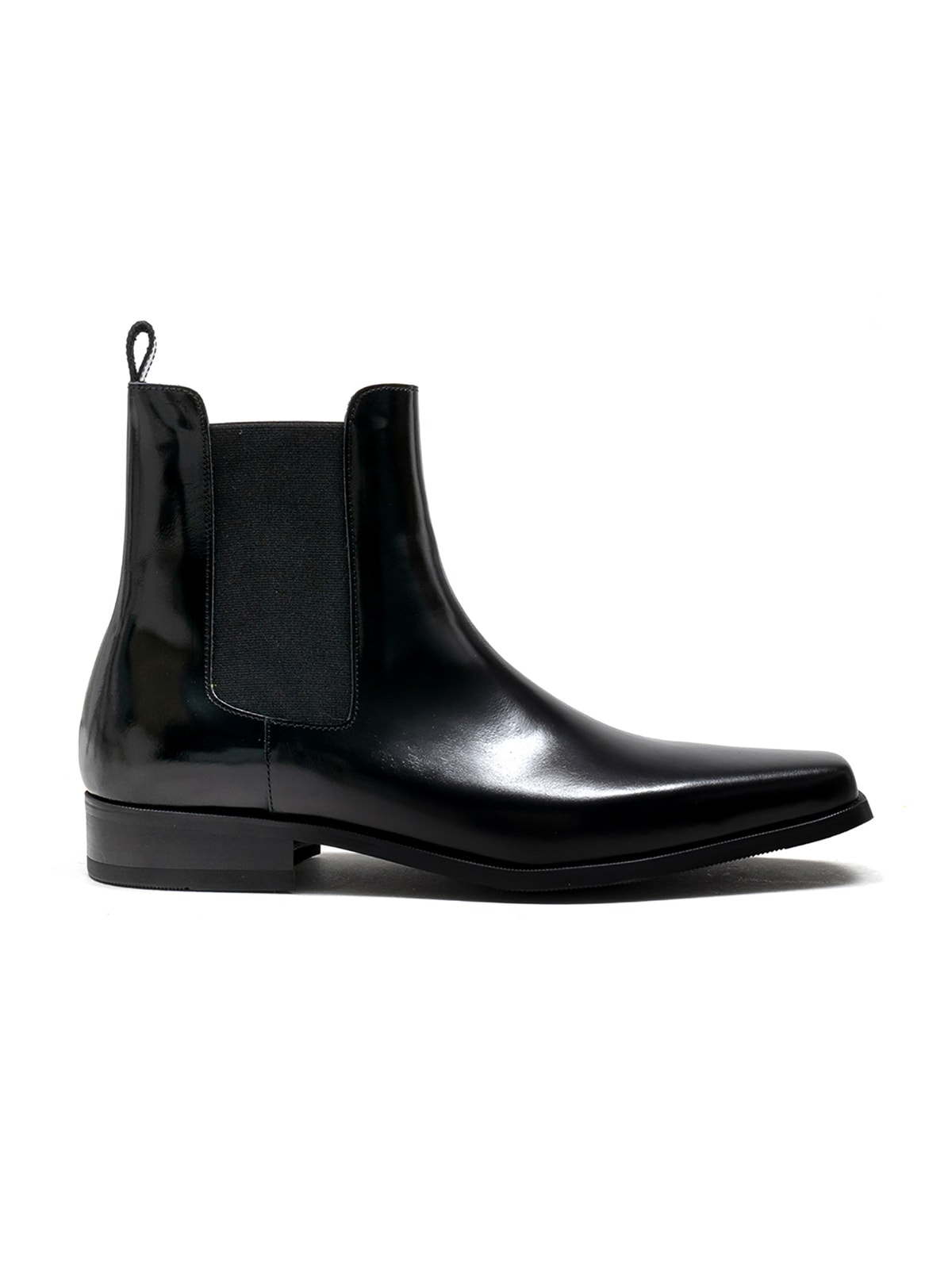 Estro Chelsea Boots #080 [Glossy black]