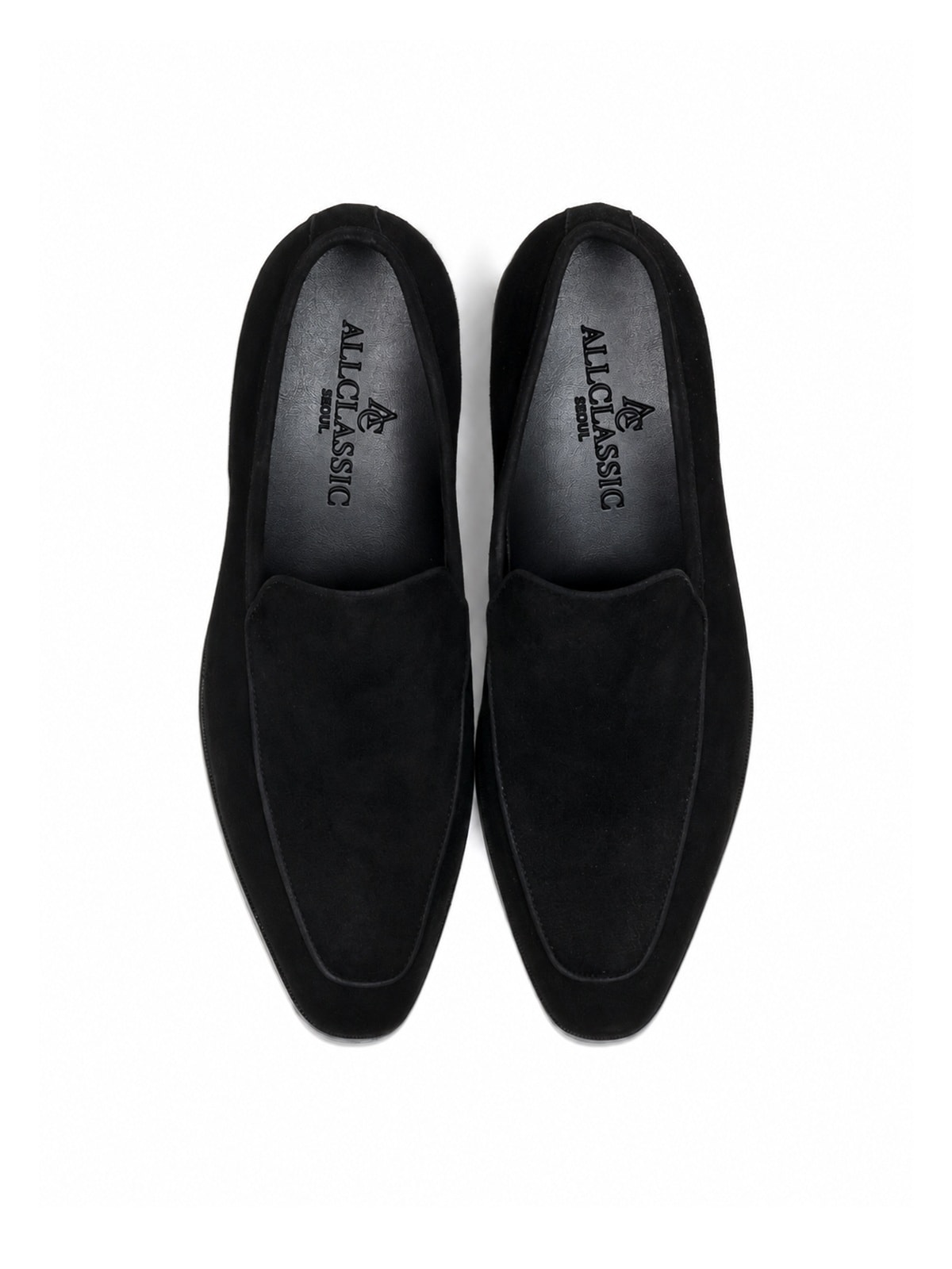 Ardor Loafers #1004 [Black suede]