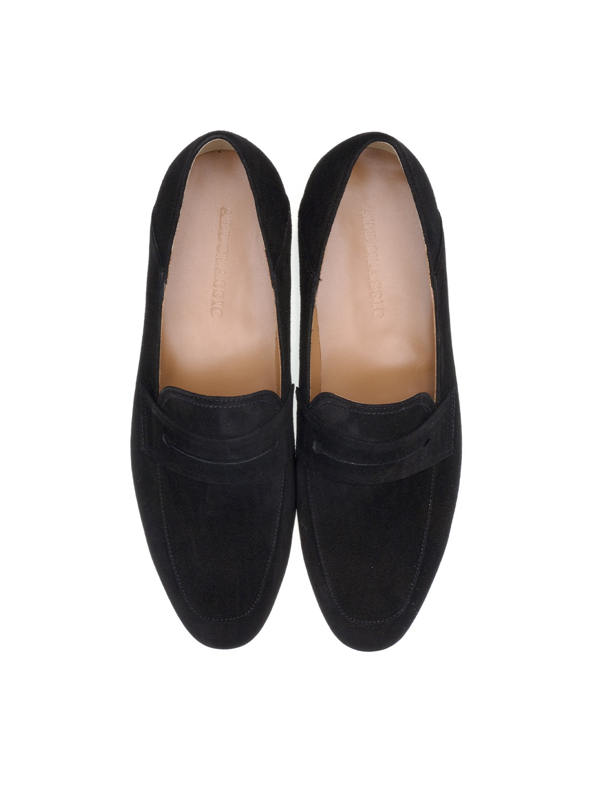 Luce Penny Loafers #027 [Black suede]