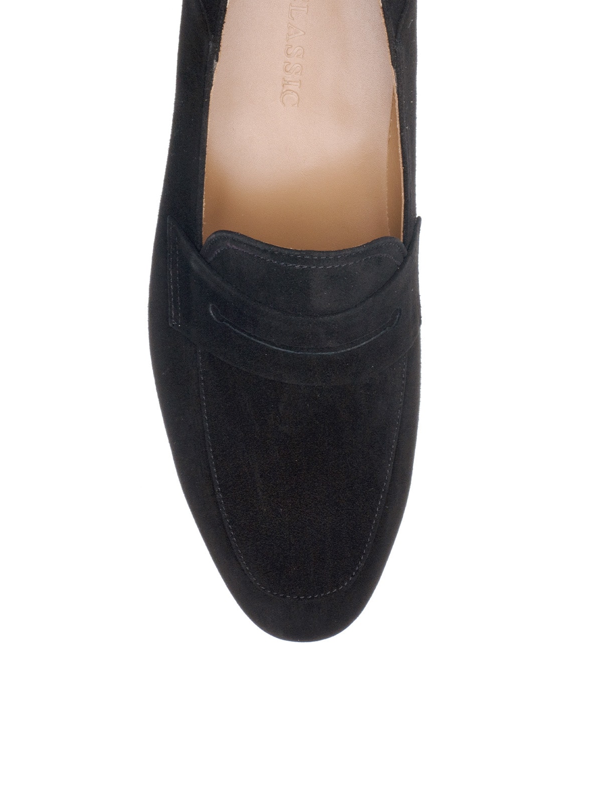Luce Penny Loafers #027 [Black suede]