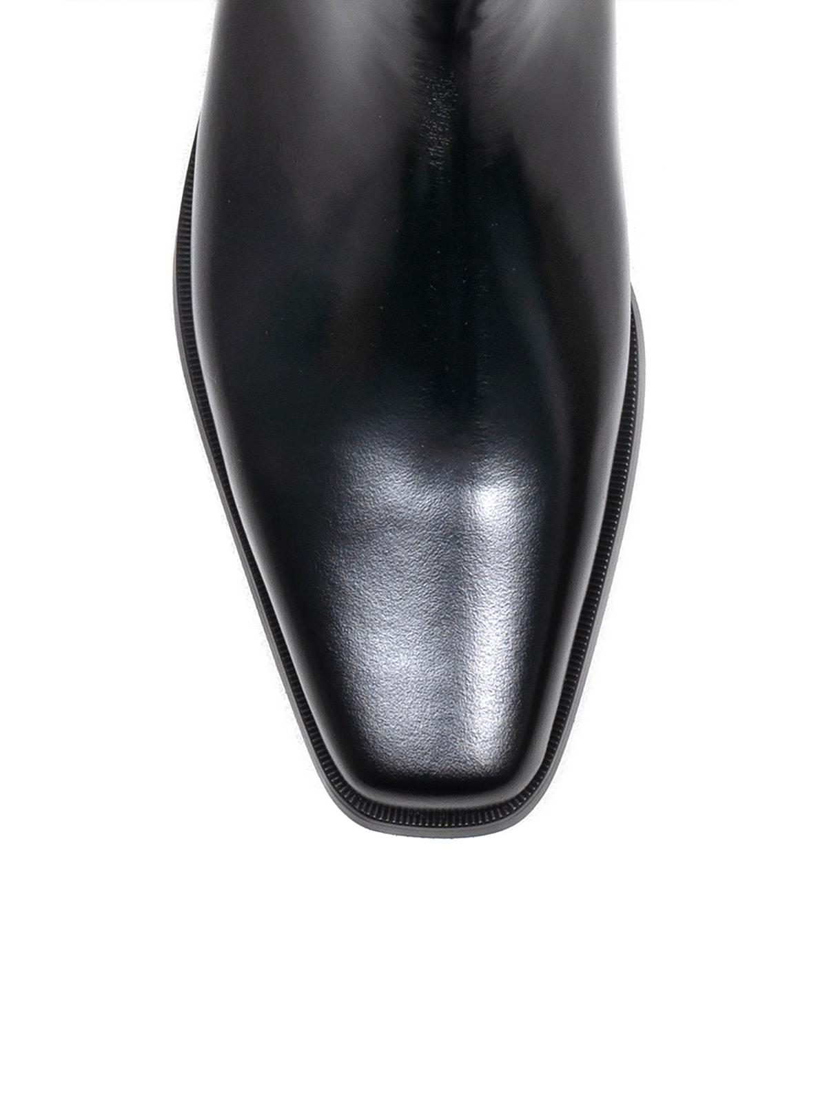 Estro Chelsea Boots #080 [Glossy black]