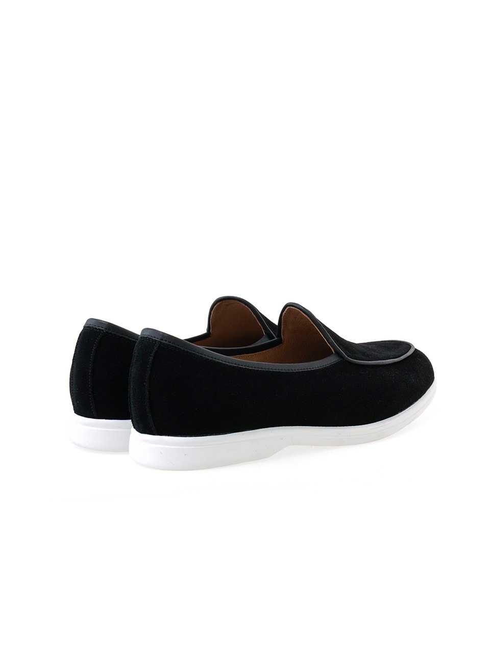 Resort Belgian Loafers #4400W [Black suede]