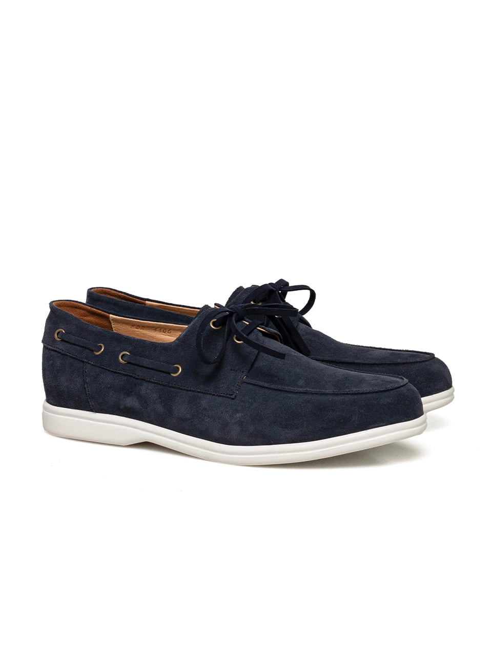 Resort Boat Shoes #4407W [Navy suede]