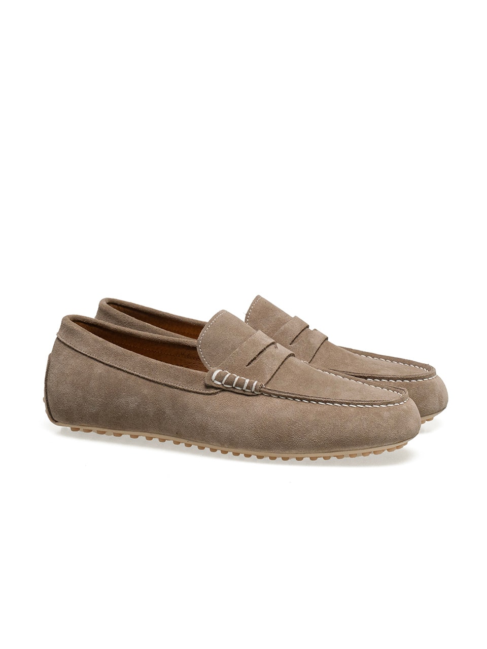 Driving Shoes #600 [Taupe suede]