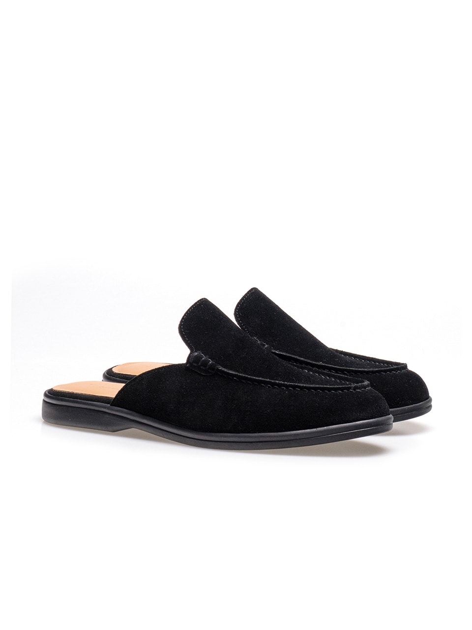 Resort Mules #4413B [Black suede]