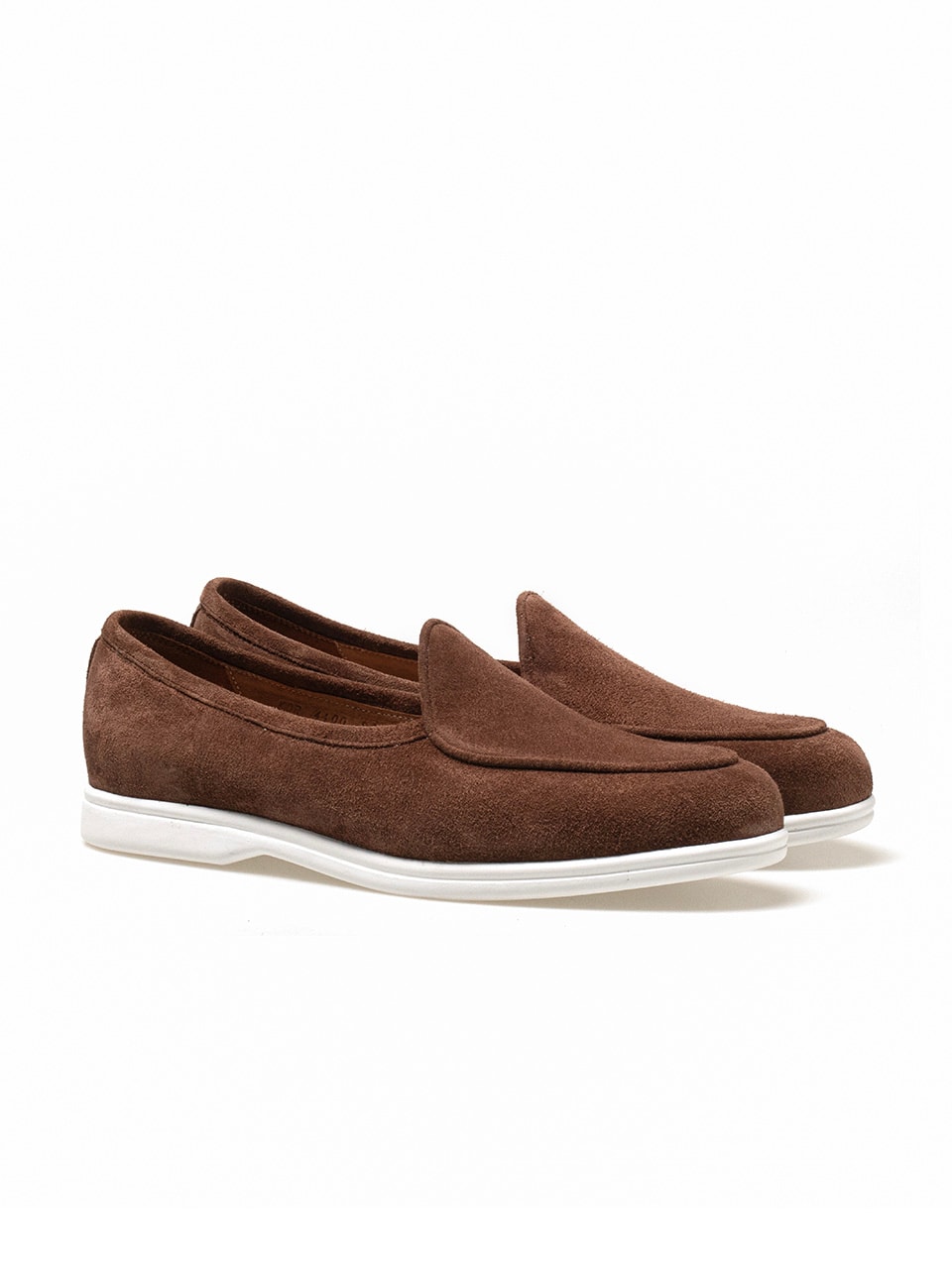 Resort Belgian Loafers #4400W [Brown suede]