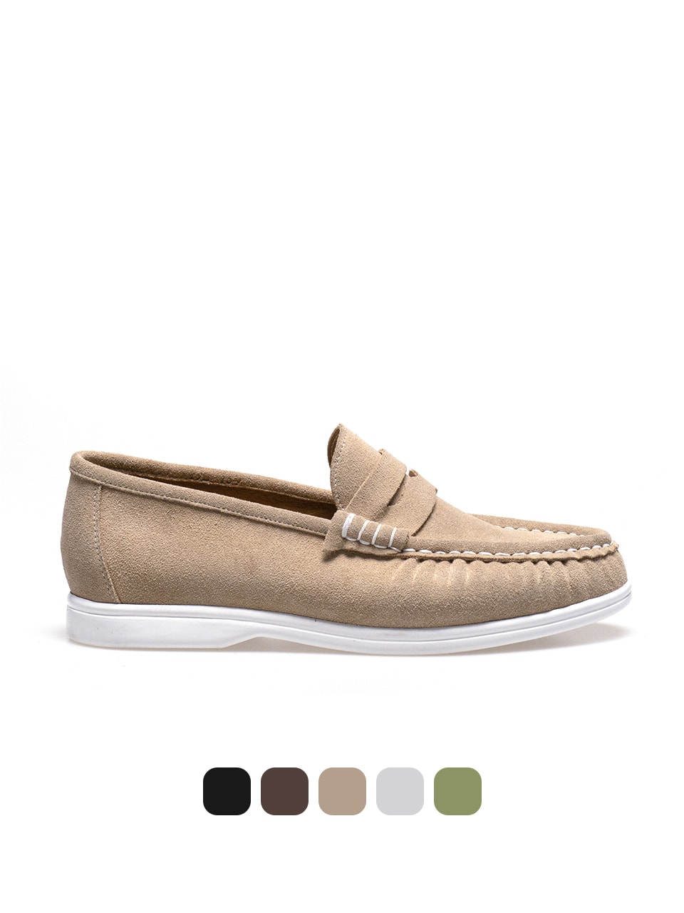 Resort Shirring Loafers #4411W