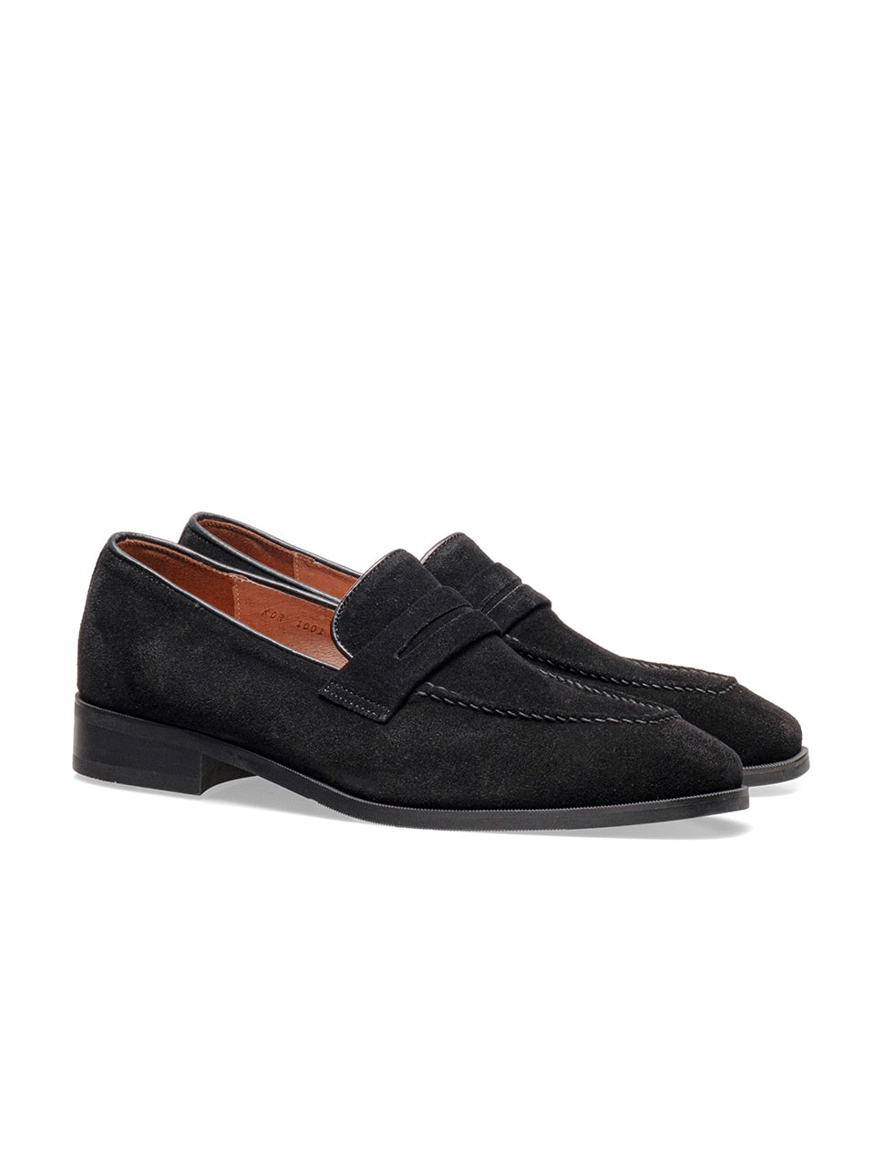 Ardor Loafers #1001 [Black suede]