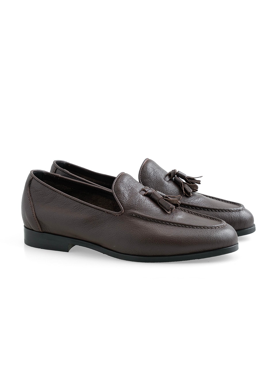 Cimer Tassel Loafers #4415 [Brown vegetable]