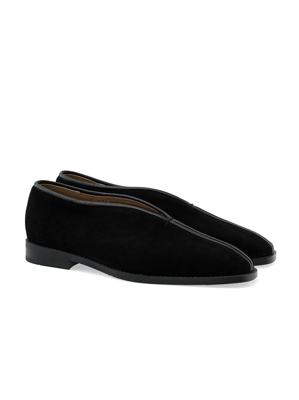 Mono Slip-on Loafer #4415 [Black suede]