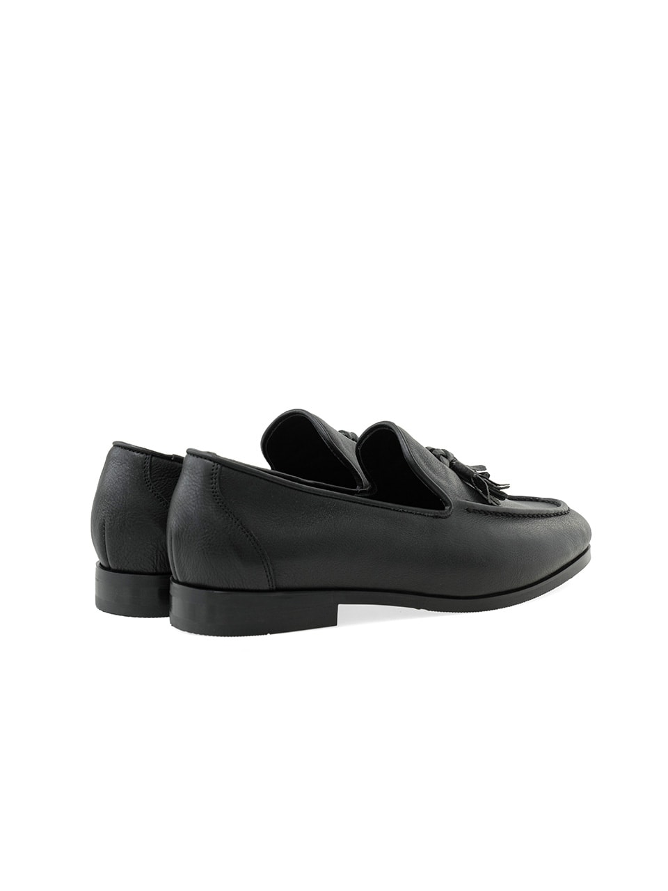 Cimer Tassel Loafers #4415 [Black vegetable]