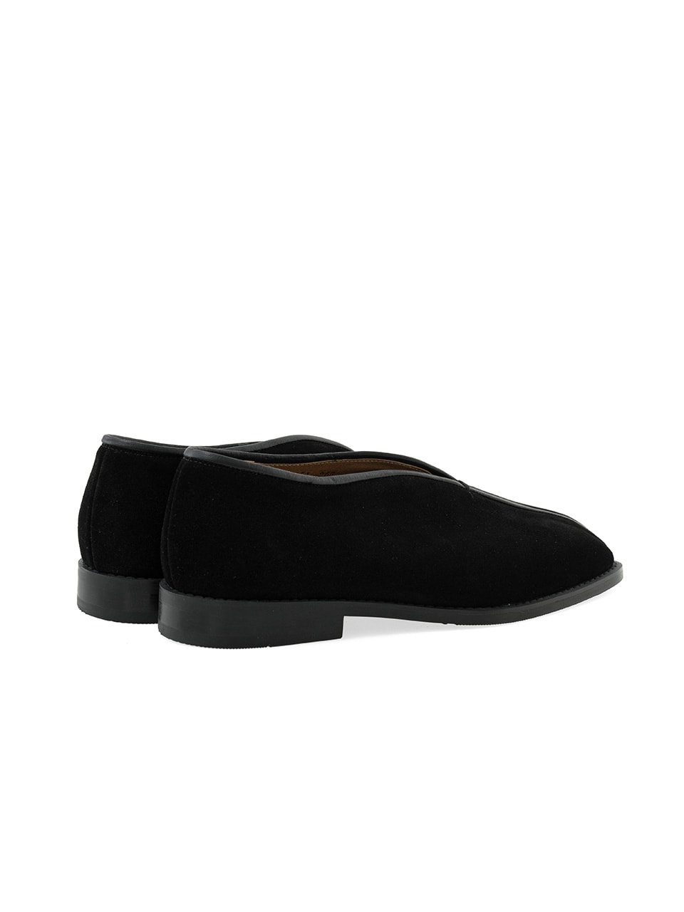 Mono Slip-on Loafer #4415 [Black suede]