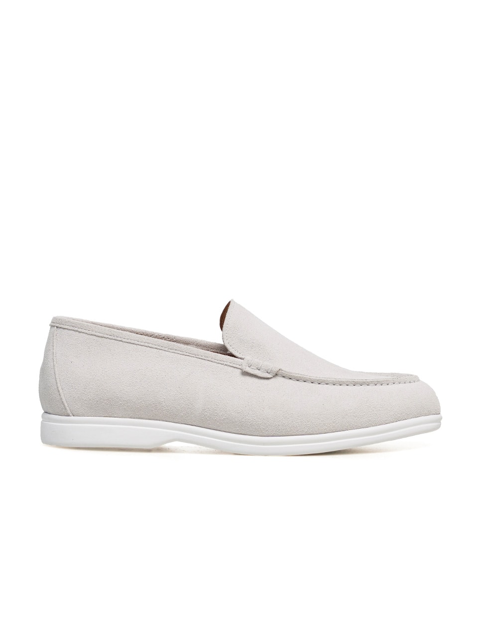 Resort Loafers #502W [White suede]