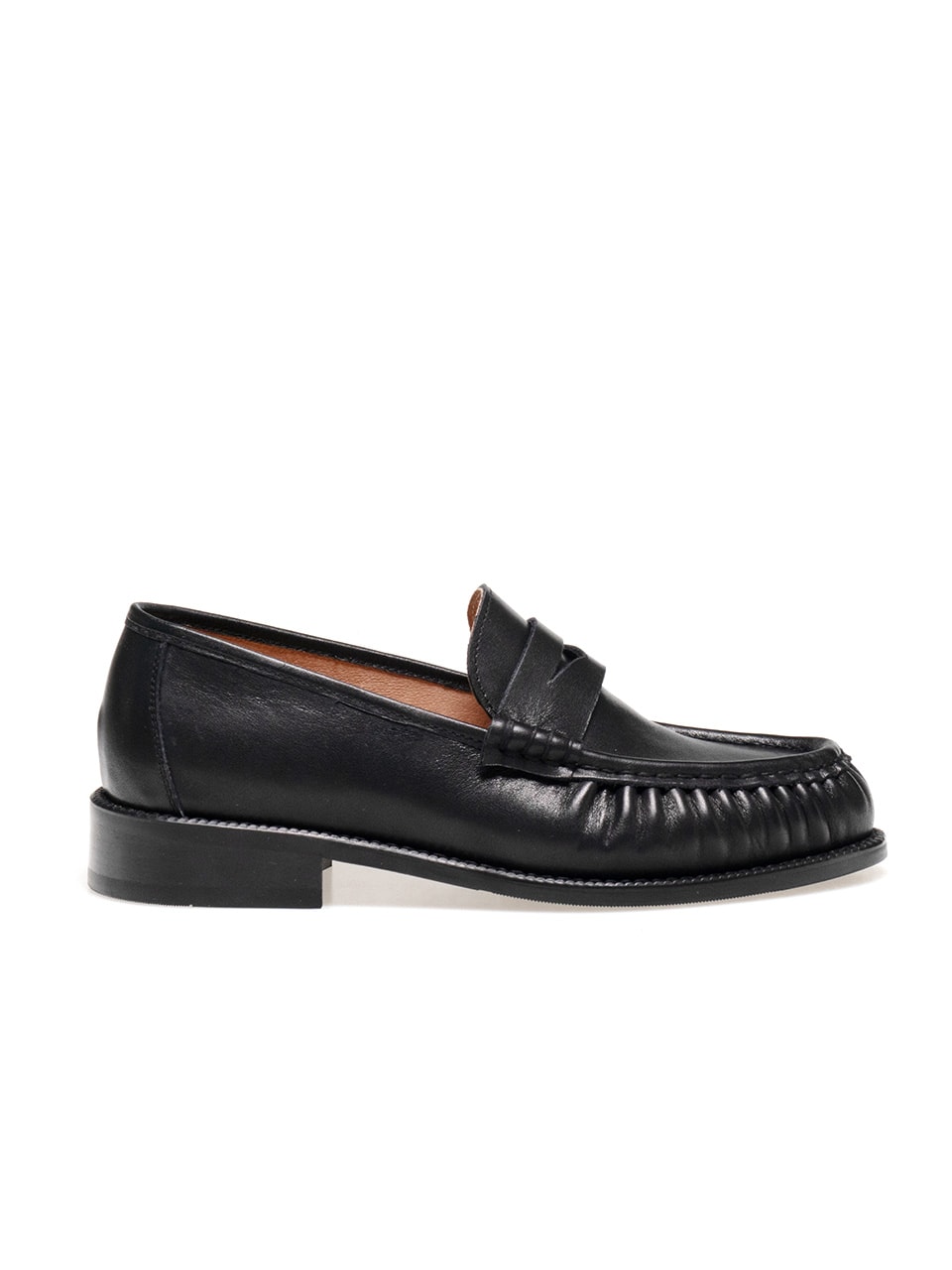 Cimer Shirring Loafers #4411 [Black]