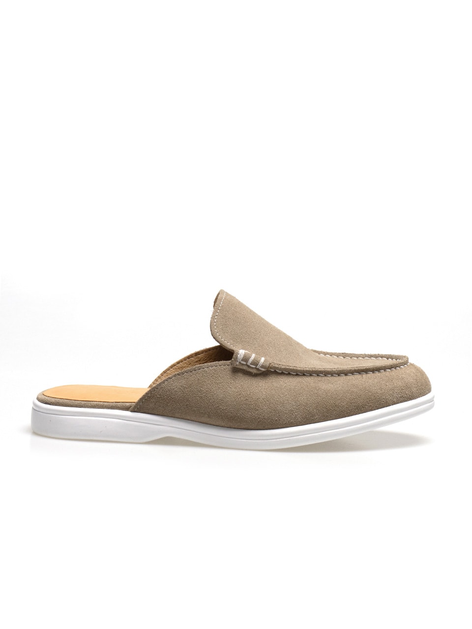 Resort Mules #4413W [Taupe suede]