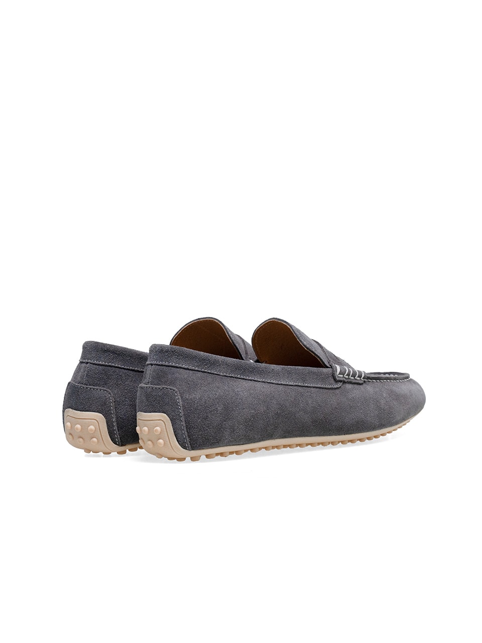 Driving Shoes #600 [Gray suede]